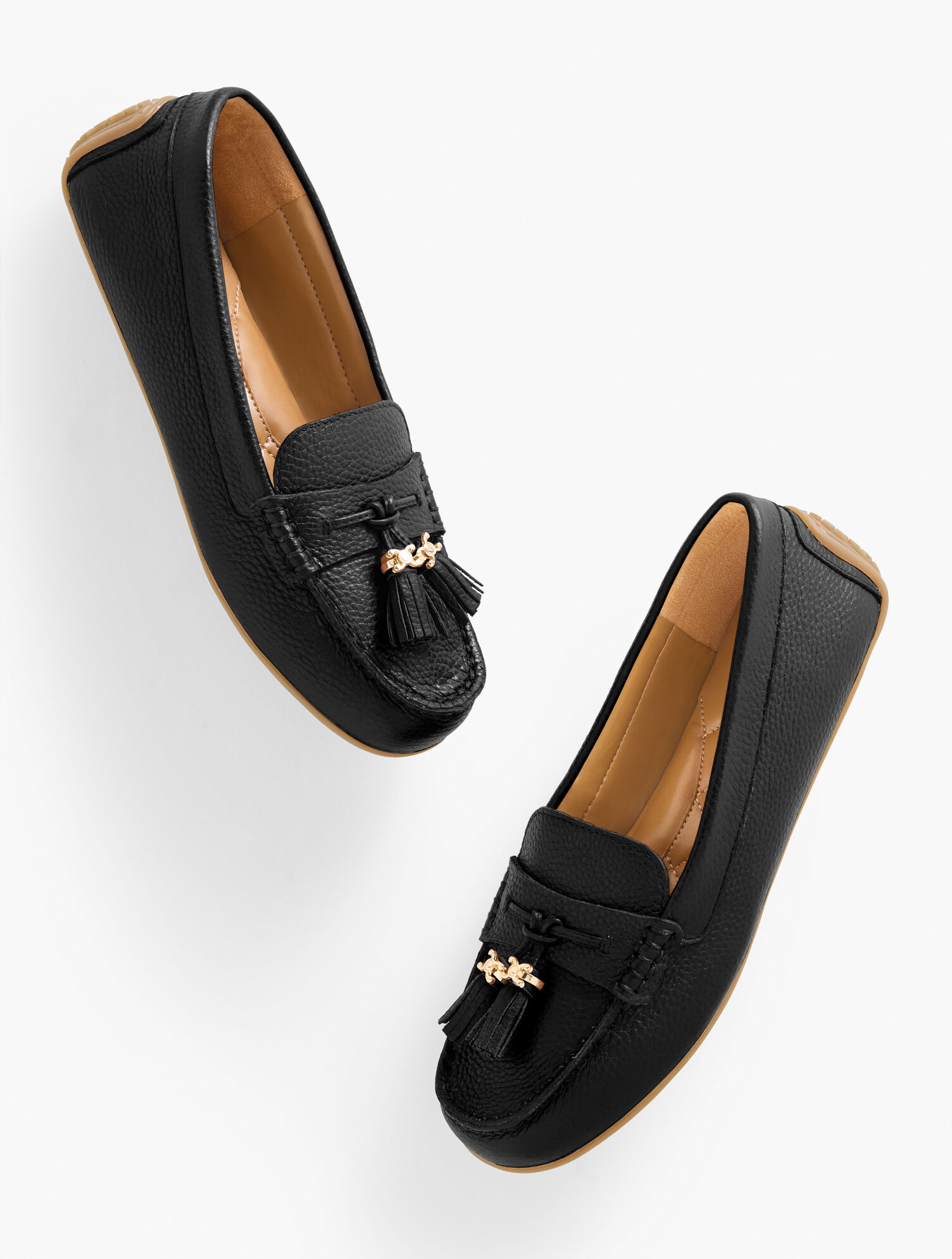Arden Driving Loafers - Pebble Leather - image 1