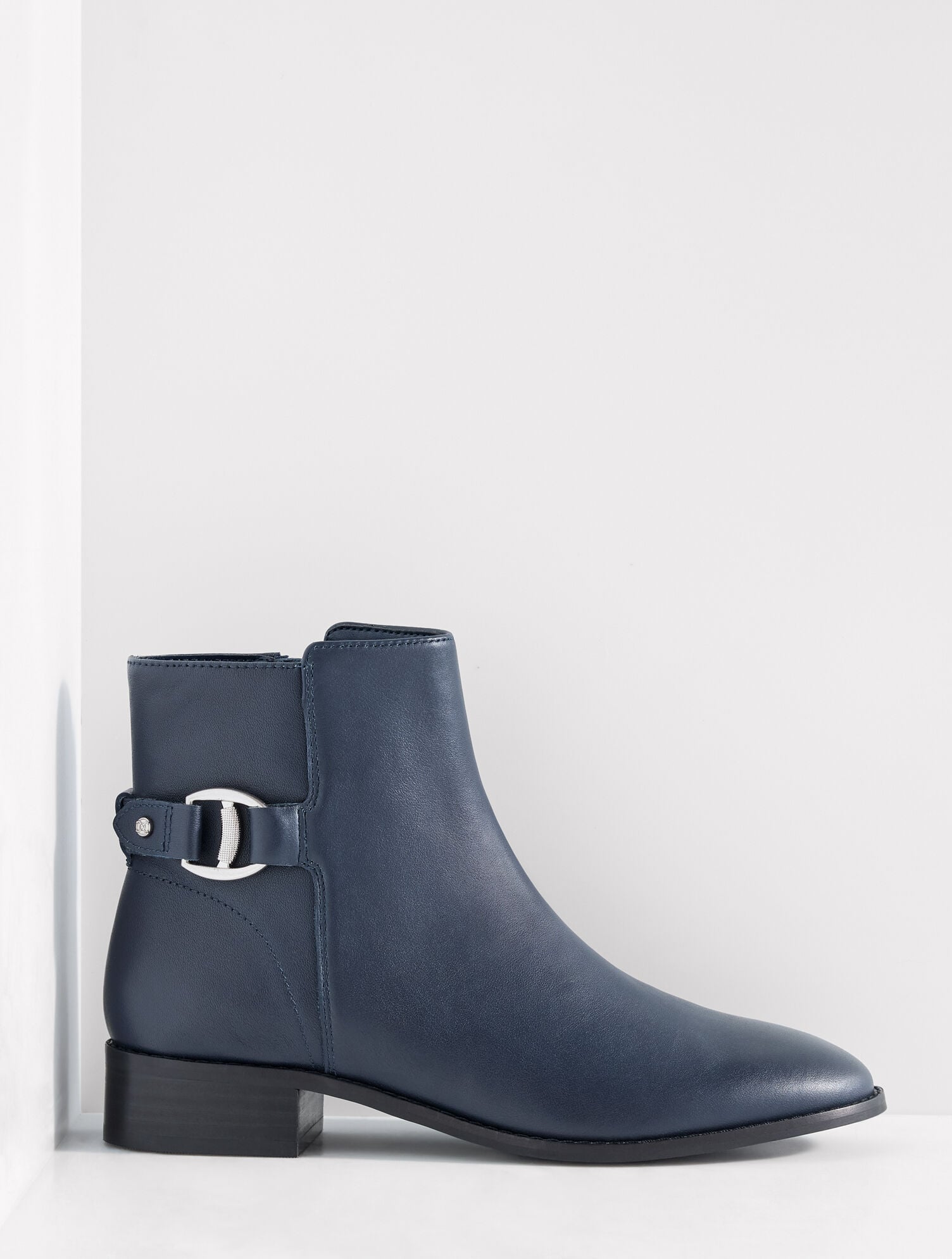 Tish Link Vachetta Ankle Boots