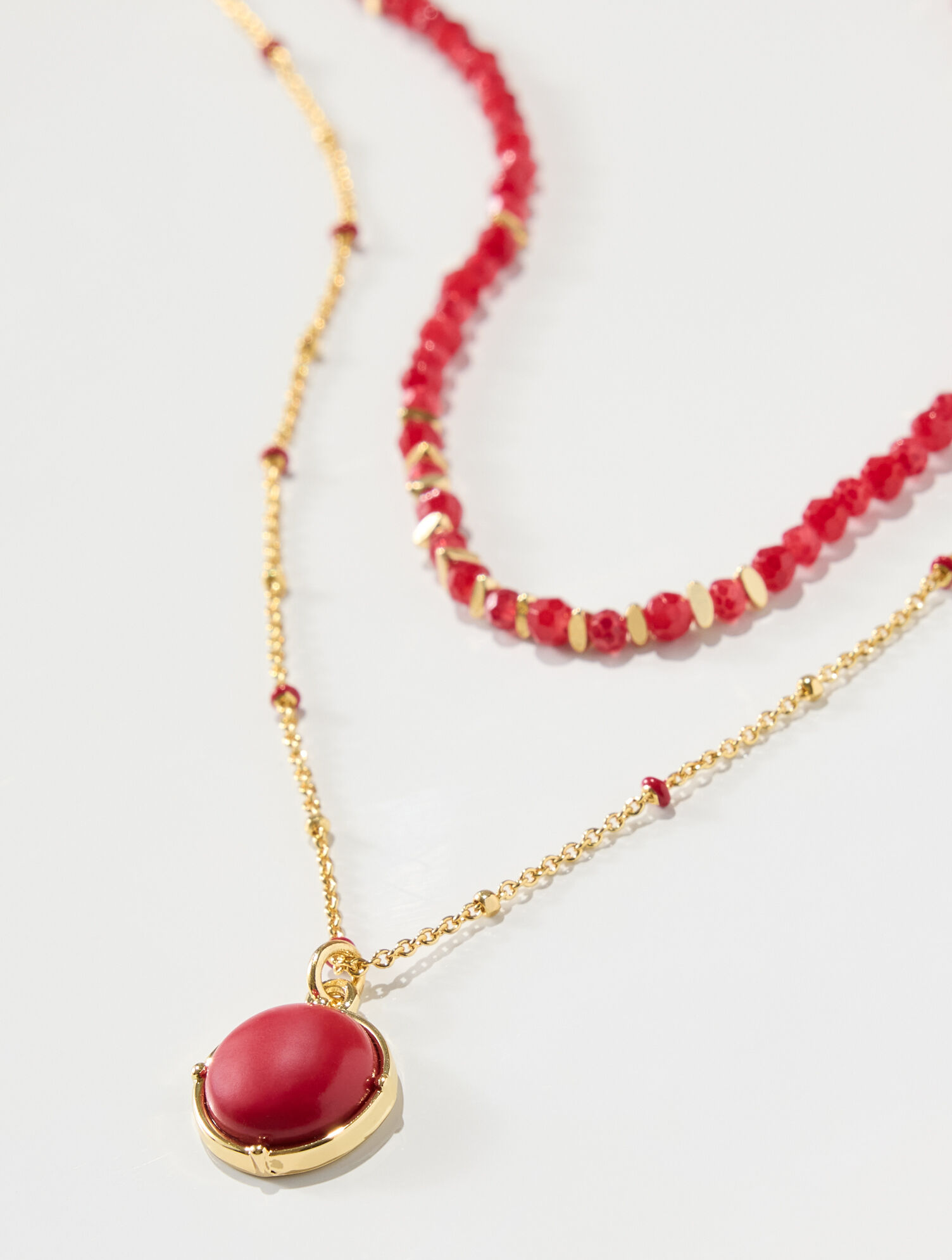Multi-Layer Semi Necklace