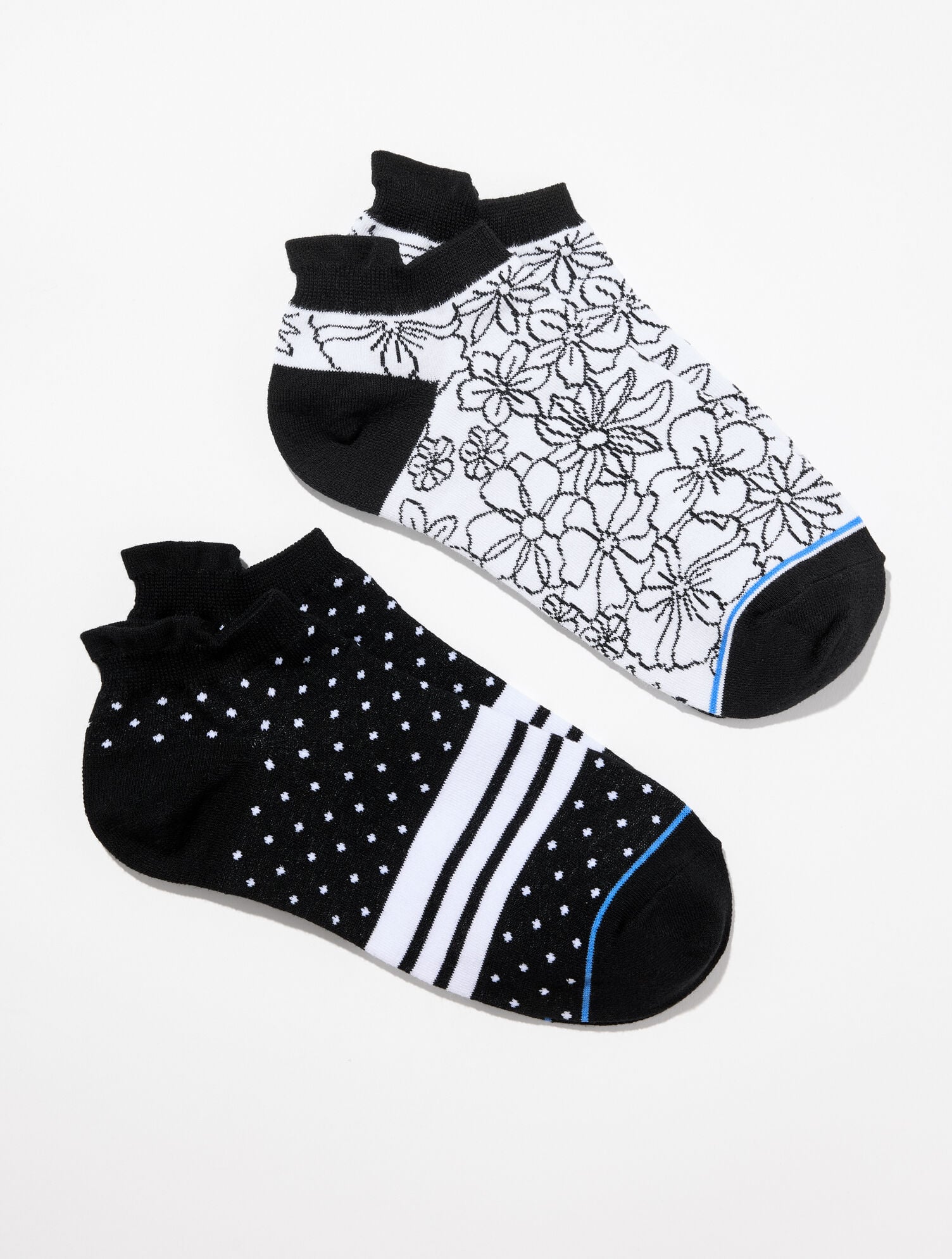 T by Talbots Posh Dot 2-Pack Ankle Socks
