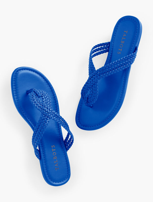 Cece Braid Thong Sandals Talbots