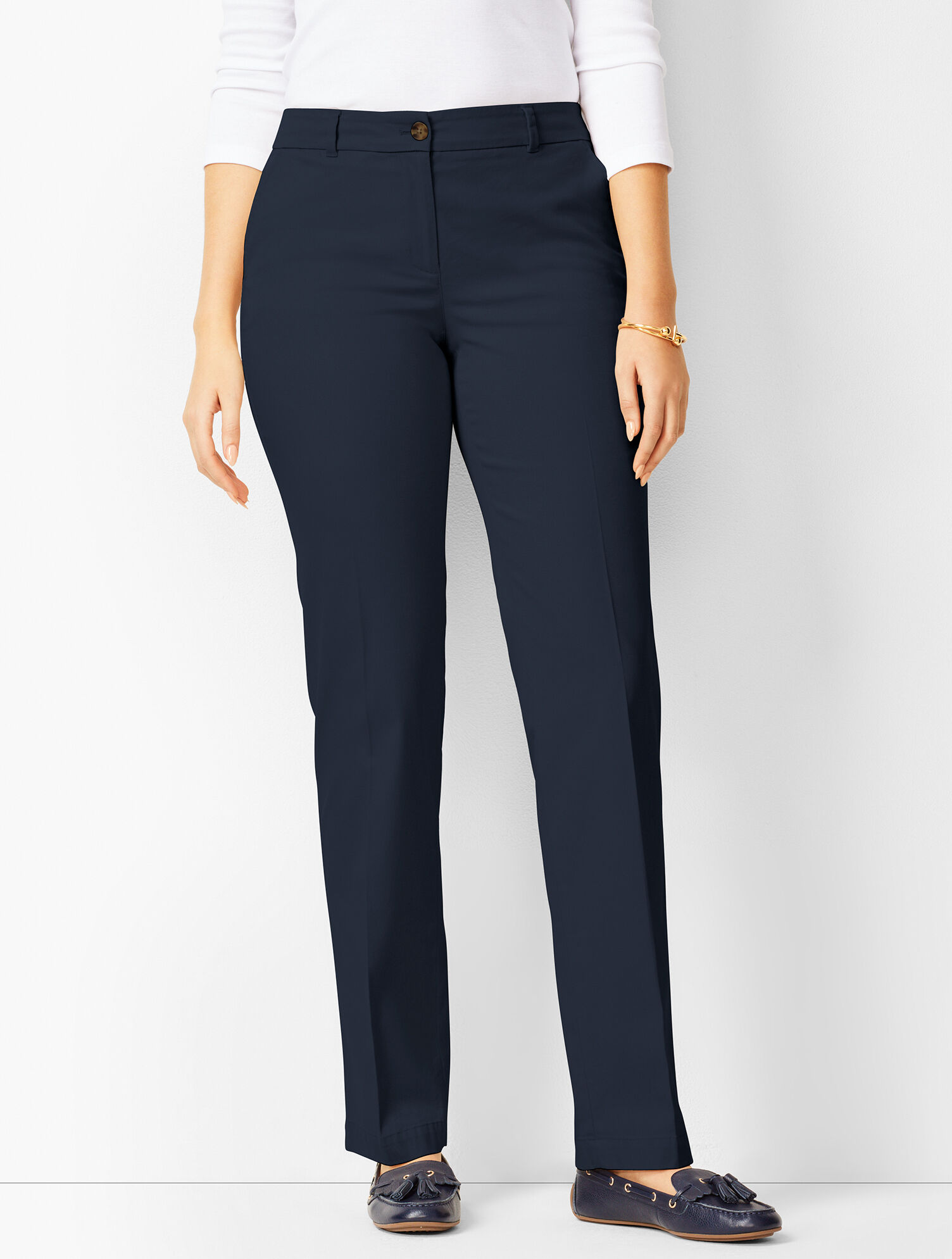 Stretch Cotton Chinos - Curvy Fit