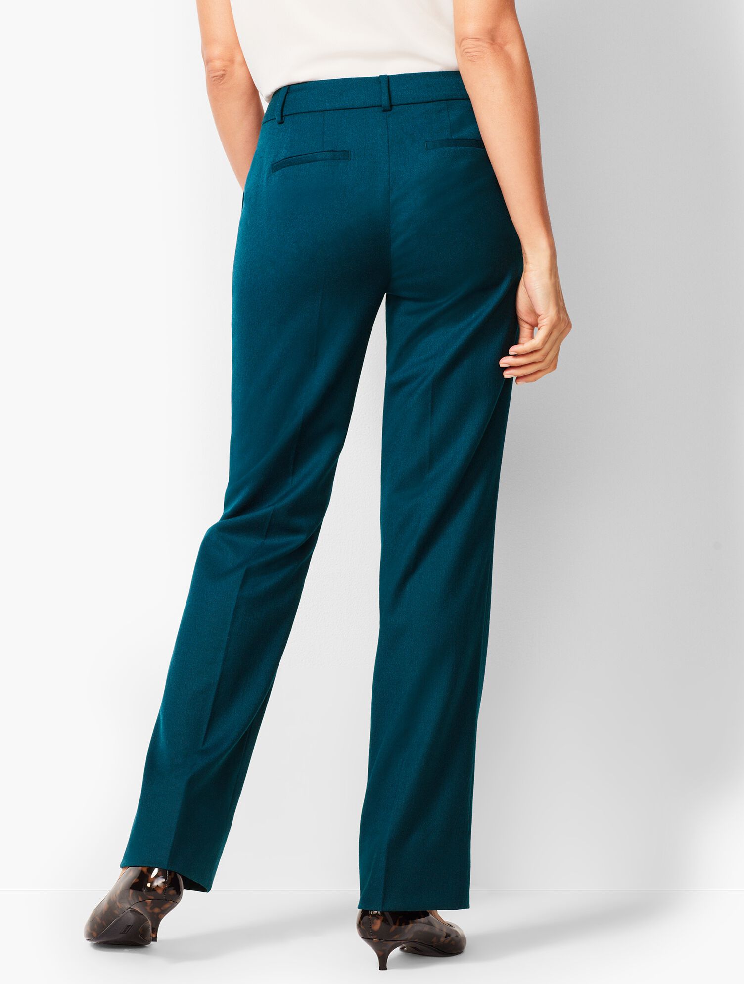Talbots Windsor Luxe Italian Flannel Pants | Talbots