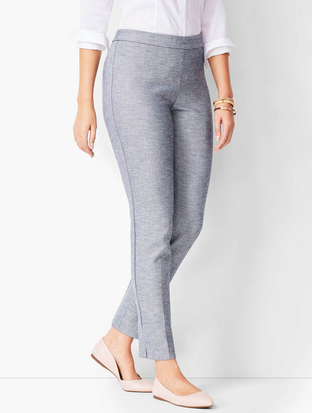 Talbots Chatham Ankle Pants - Curvy Fit - Sharkskin
