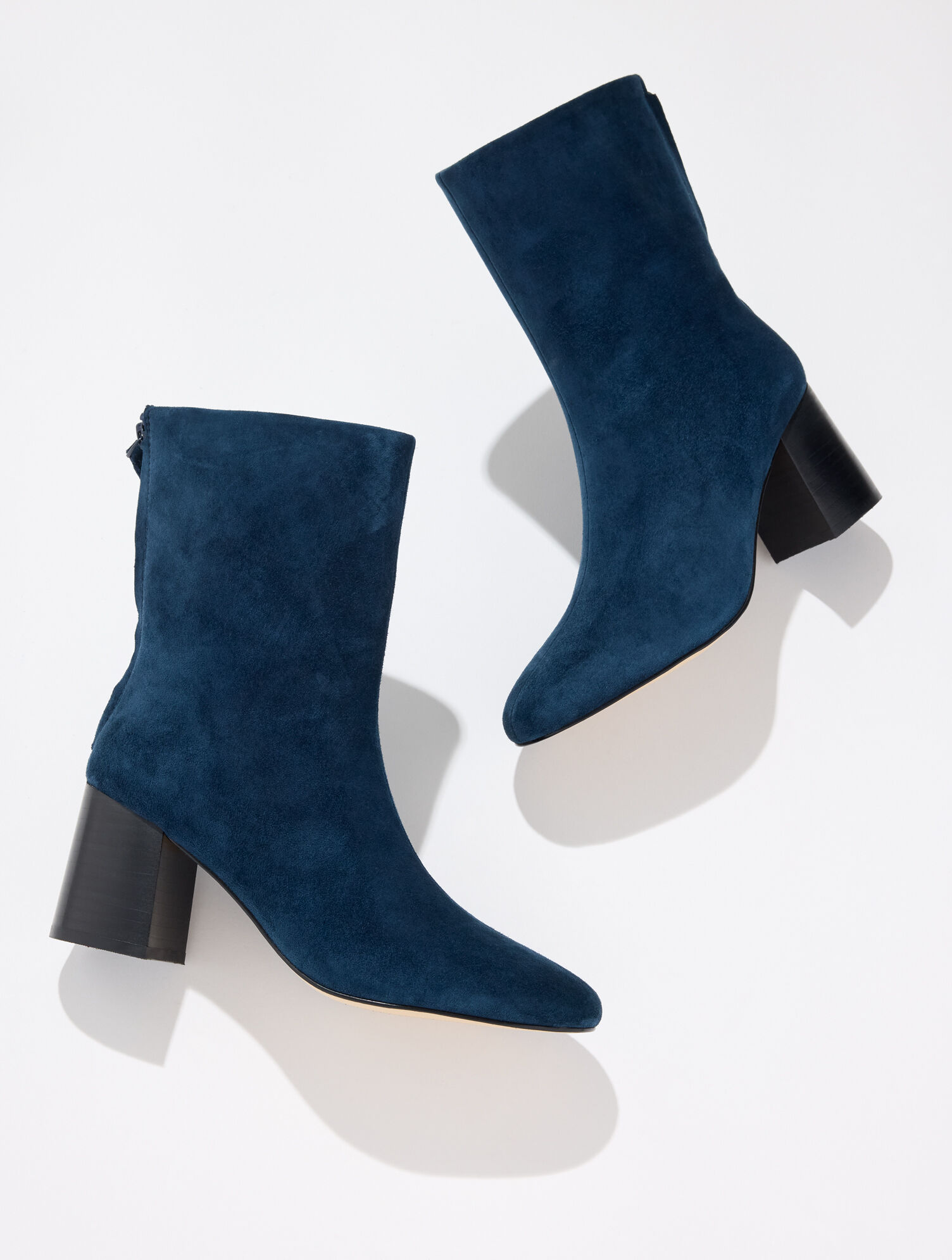 Aster Flare Block Heel Booties