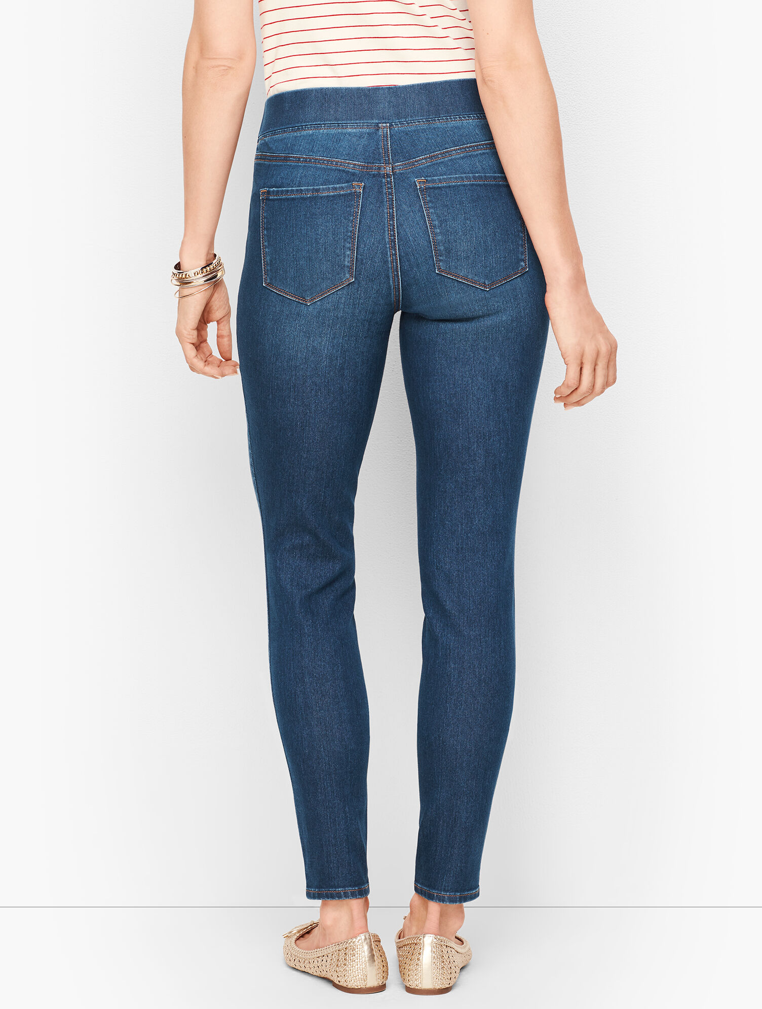 Sculpt Pull-On Jeggings - Maya Blue Wash