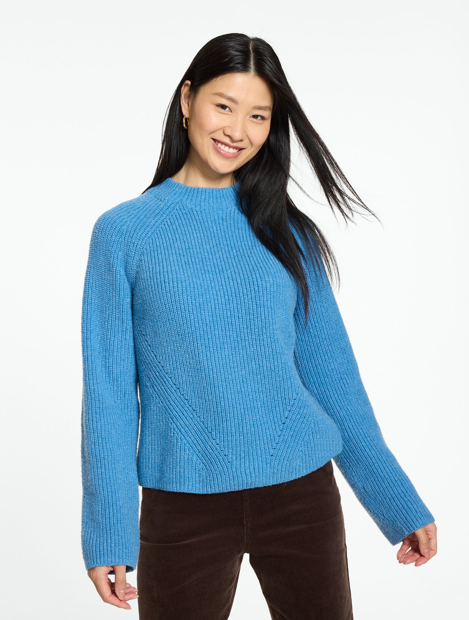Shaker Knit Crewneck Sweater