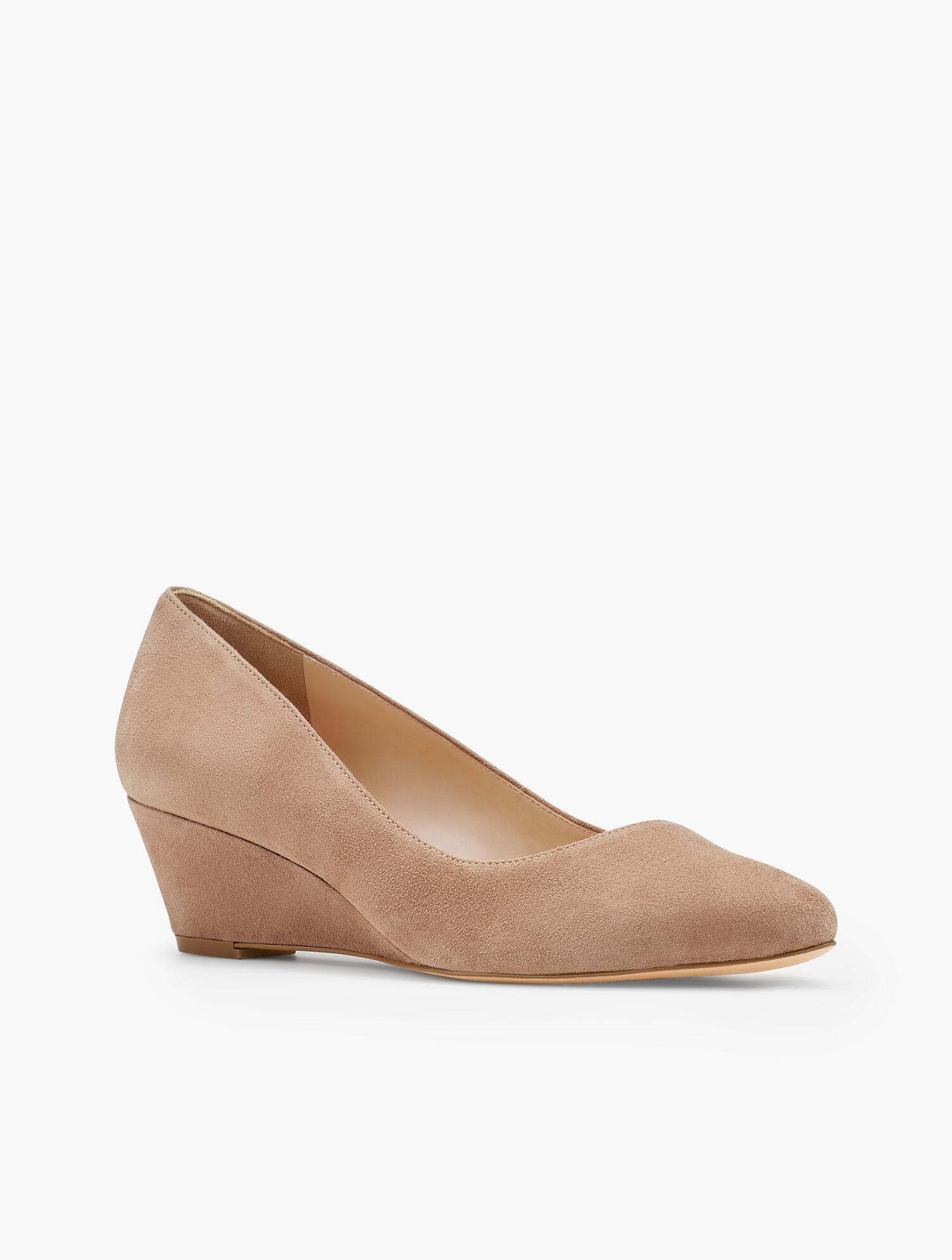 Laney Asymmetrical Wedges - Suede