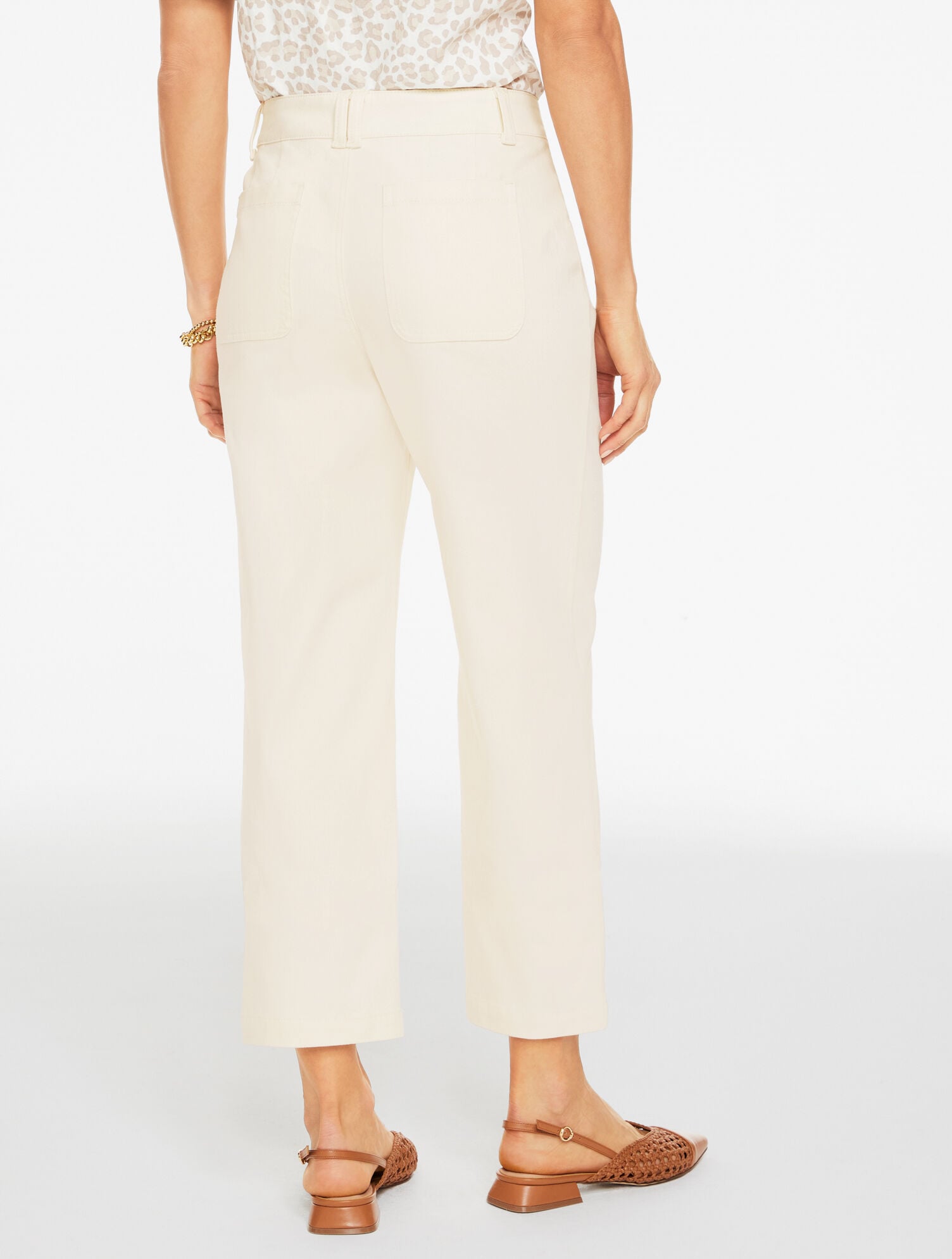 Straight Ankle Jeans