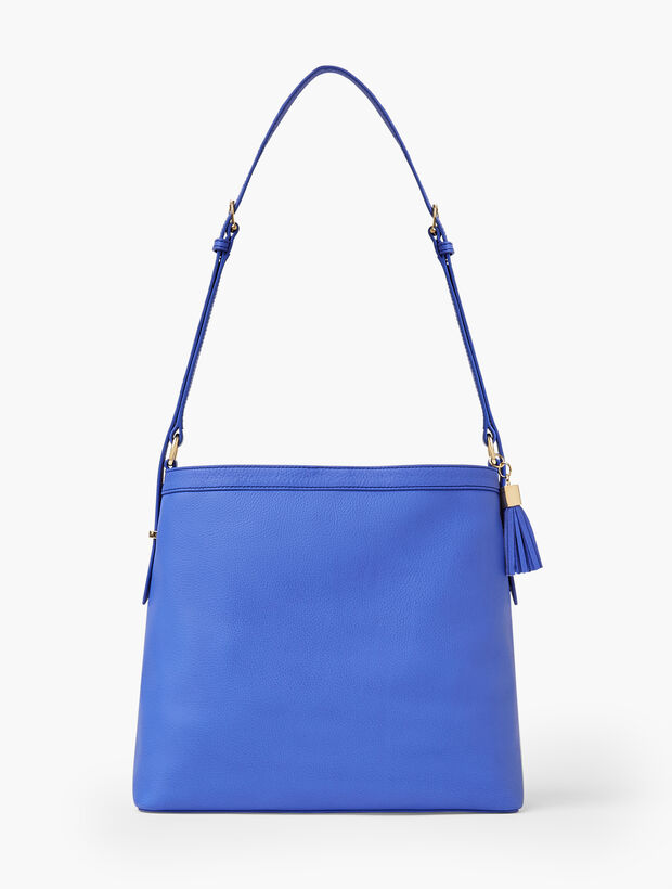 Soft Pebble Leather Convertible Bag
