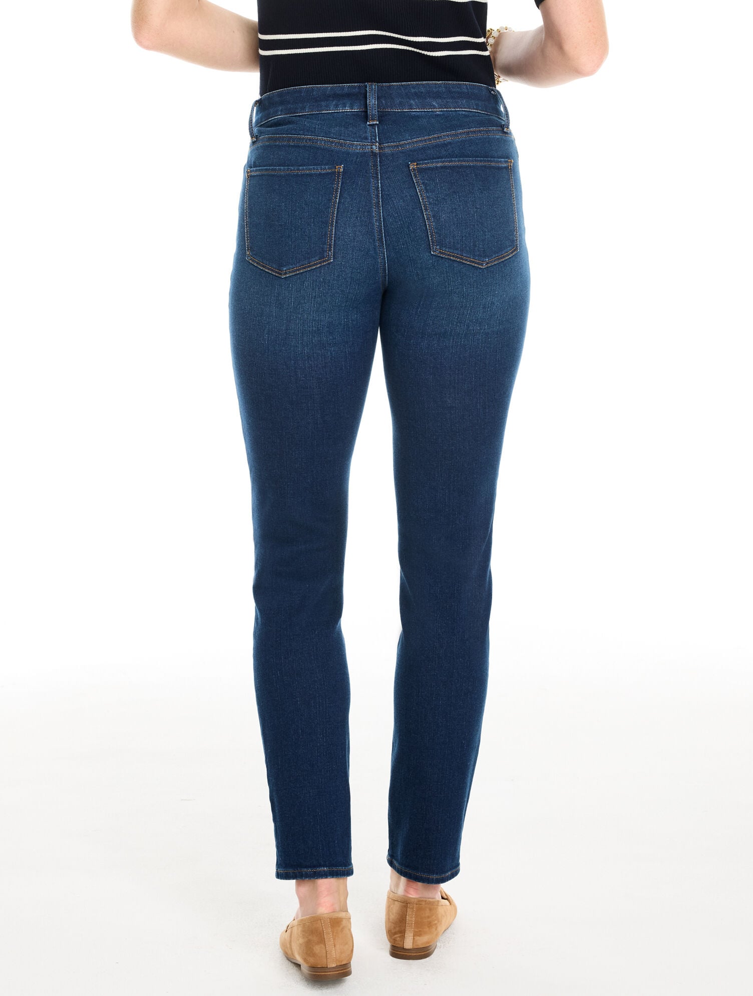 Slim Ankle Jeans - Kimbrough Wash - Curvy Fit