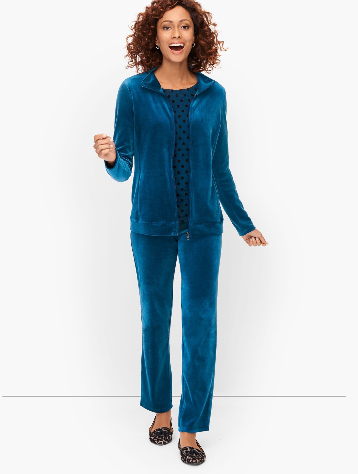 Luxe Velour Jacket | Talbots Luxe Velour Jacket | Talbots