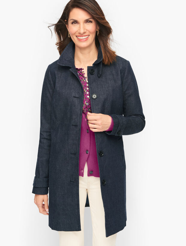 Faux Denim Mac