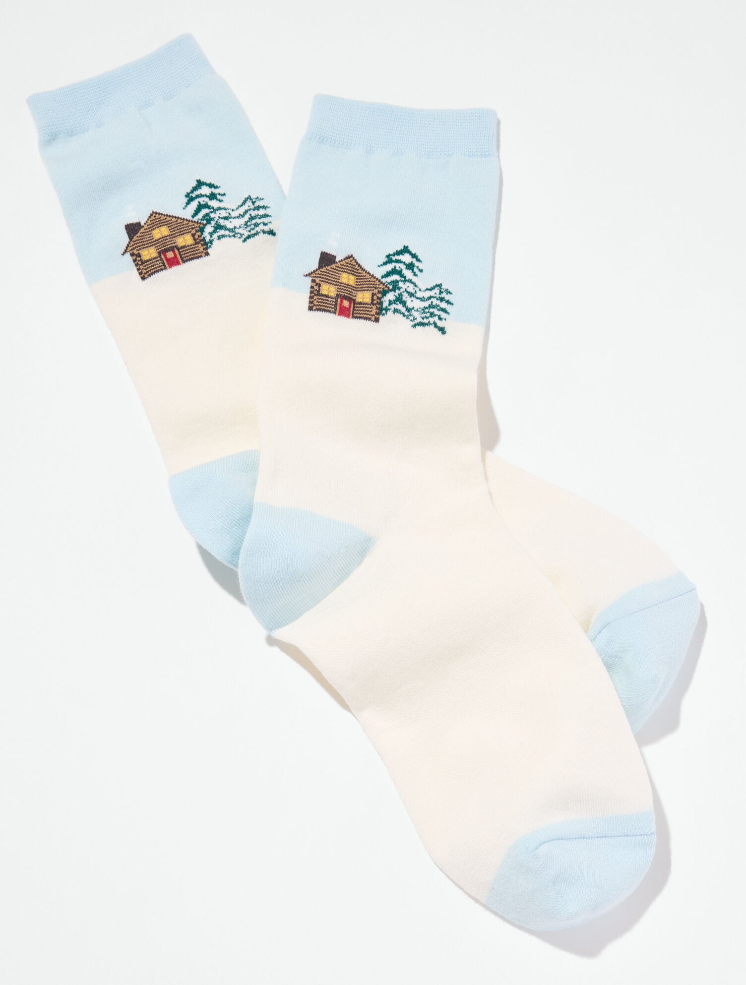 Snowy Wonderland Trouser Socks