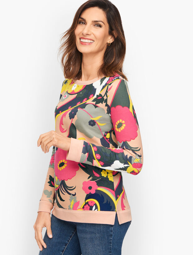 Crewneck Sweatshirt - Paisley