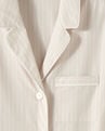 Organic True Cotton Tonal Striped Pajama Shirt