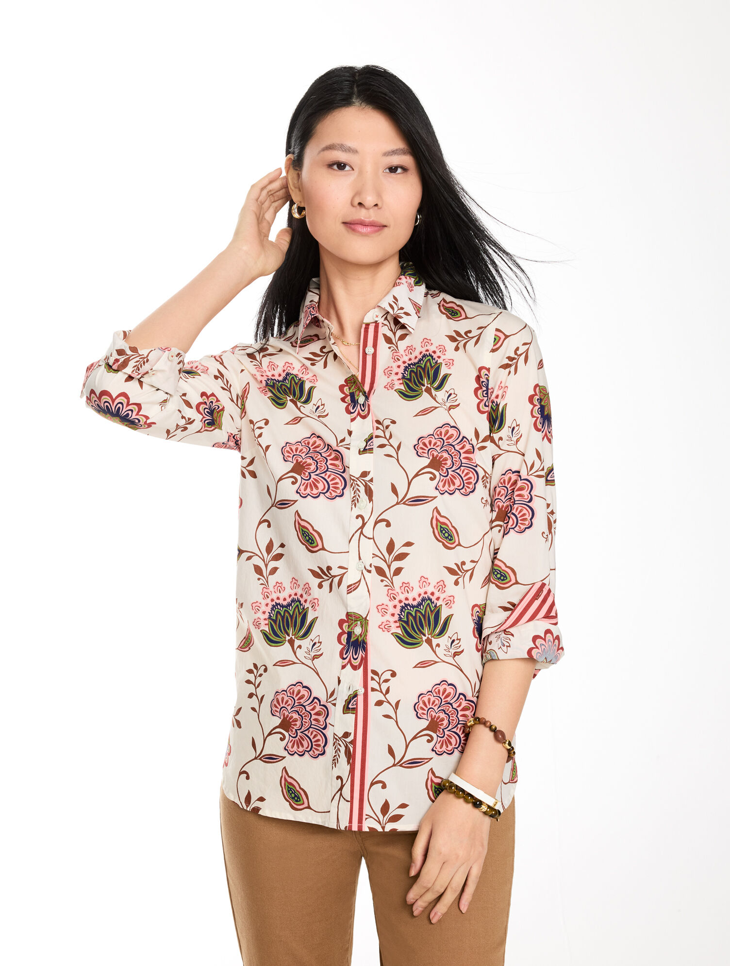 Modern Classic Shirt - Folk Floral