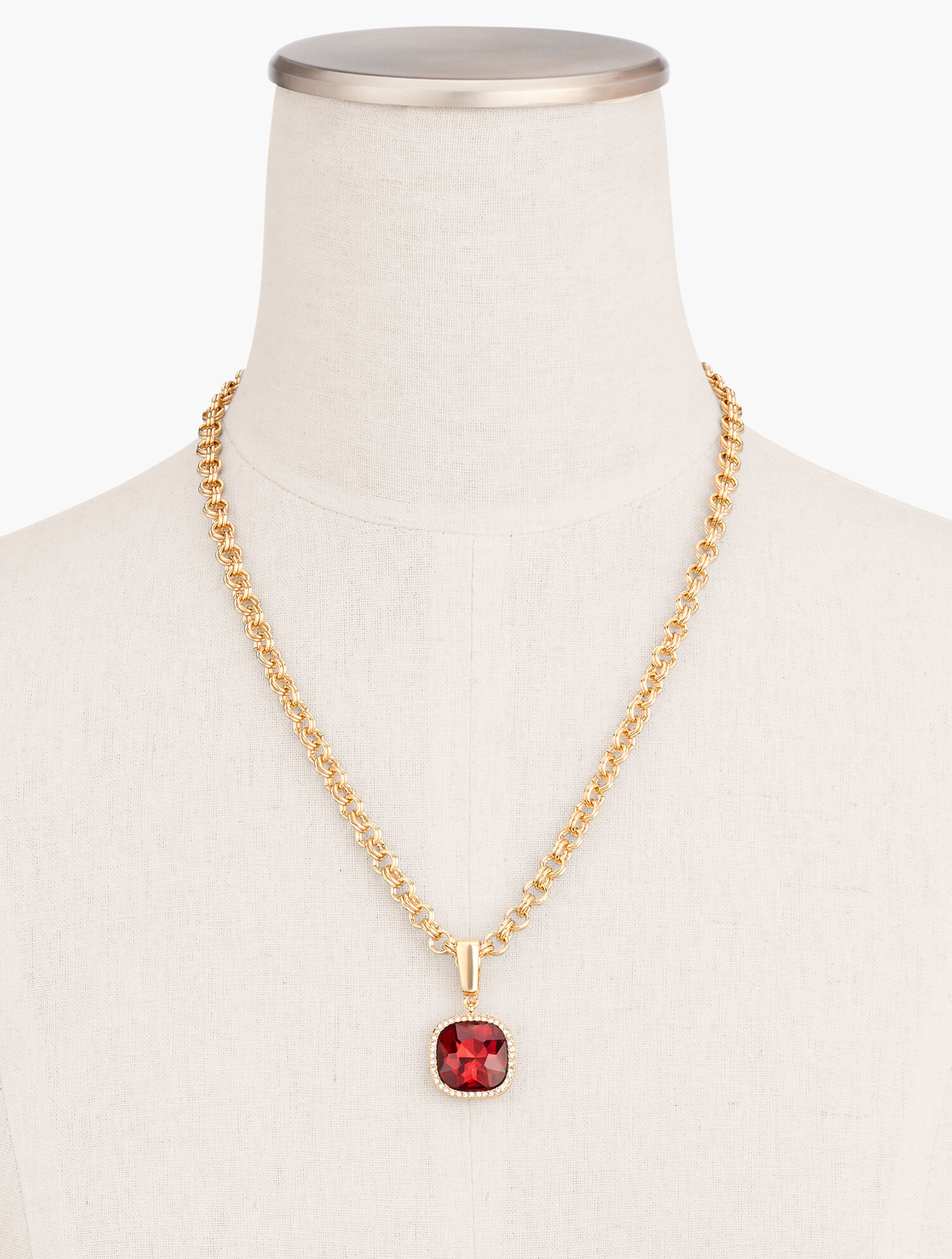 Jewel Box Pendant Necklace