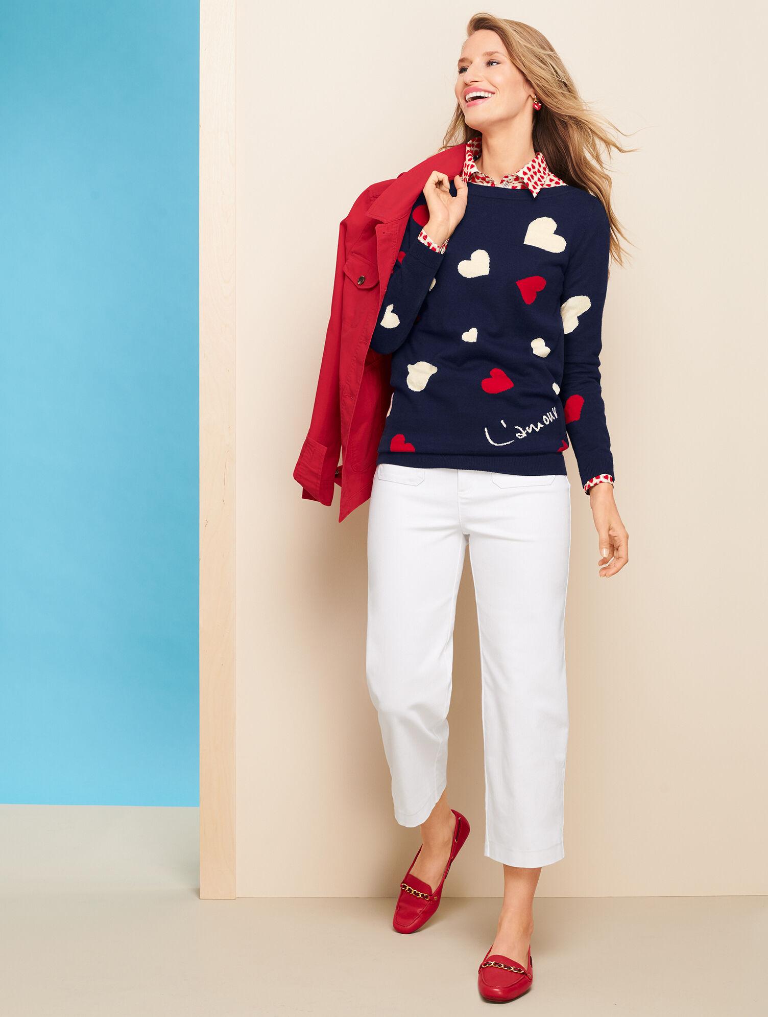 Supersoft Hearts Sweater