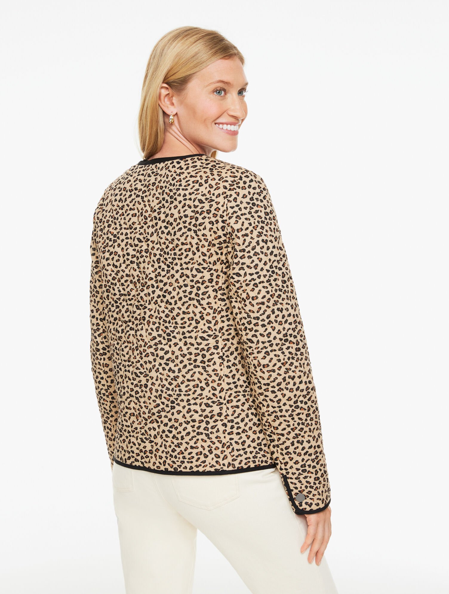Quilted Jacket - Tricolor Cheetah