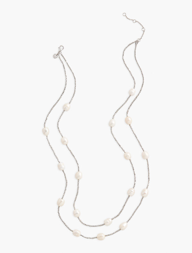 Double Strand Baroque Pearl Necklace
