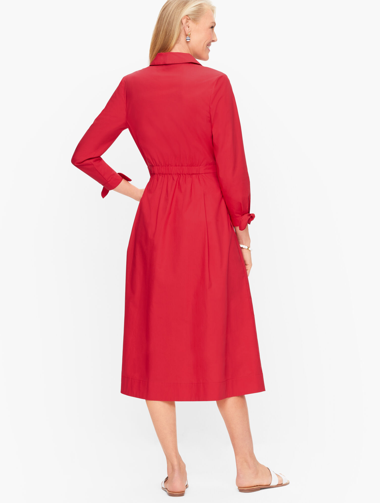 Poplin Shirtdress