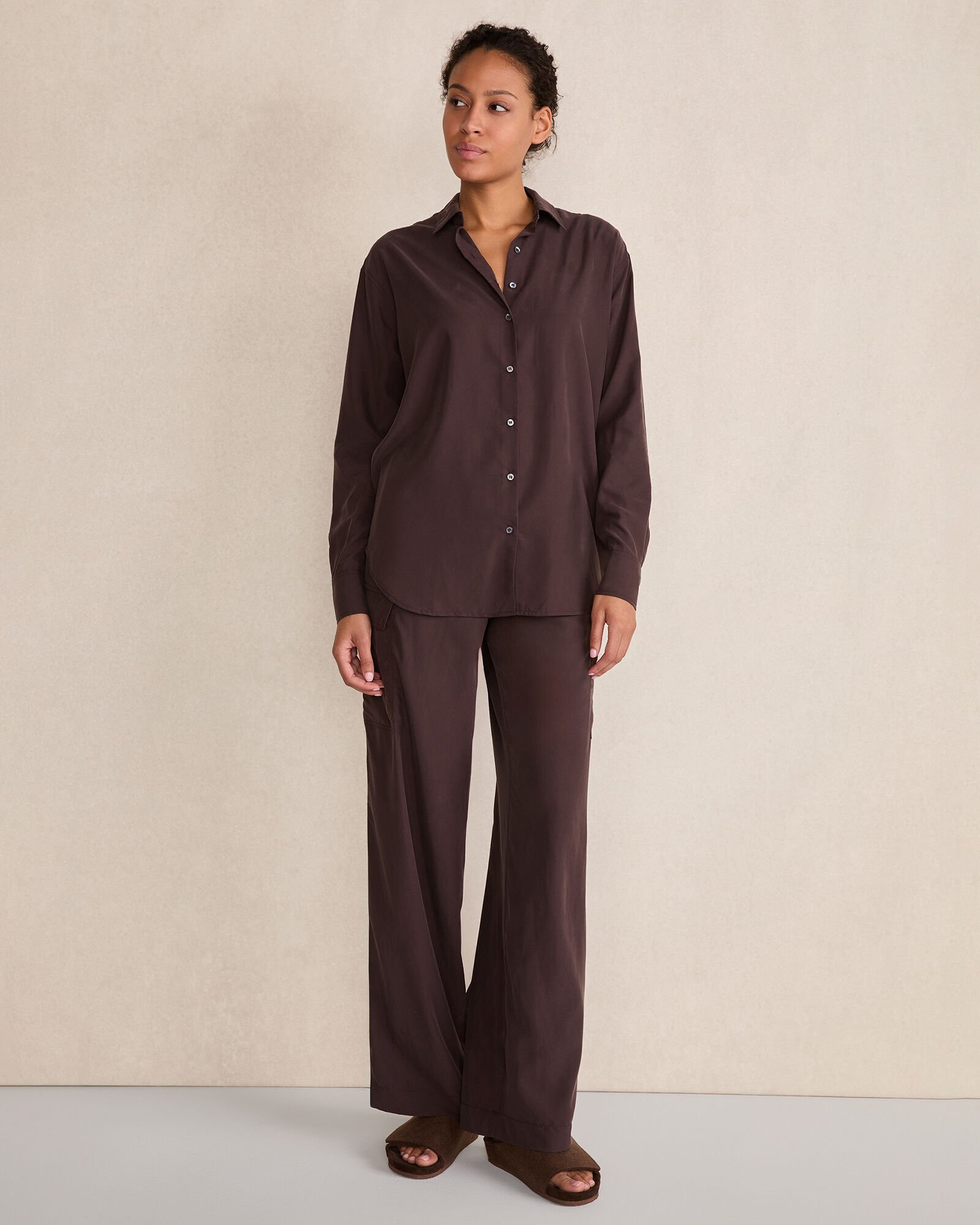 The Daily Shirt in Drapey Modal