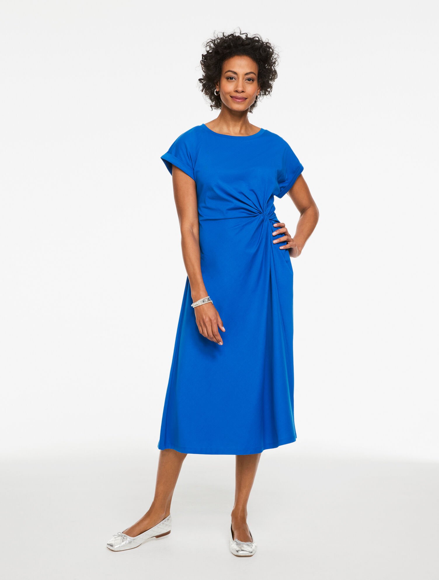 Ruched Jersey Dress
