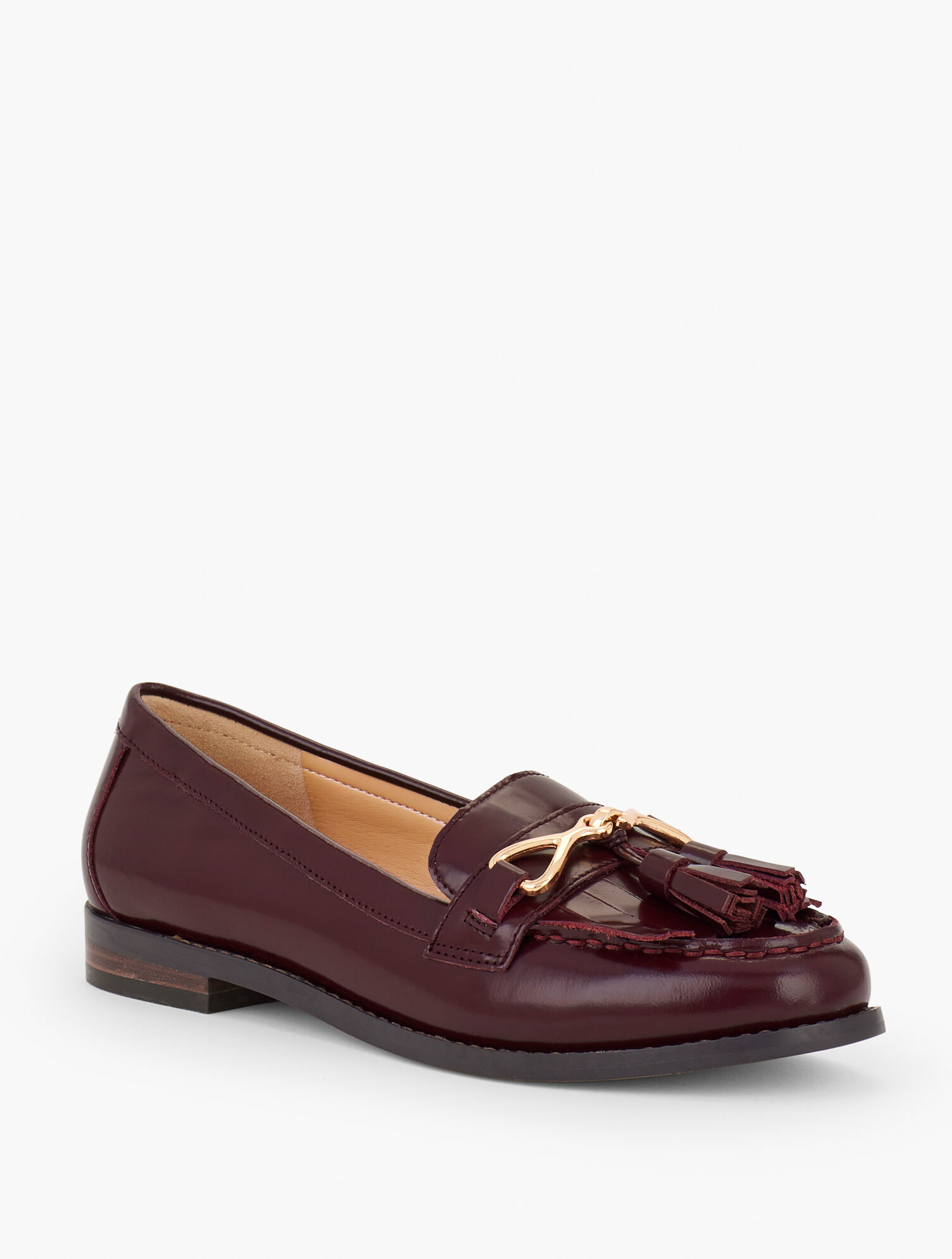 Laura Tasseled Leather Loafers