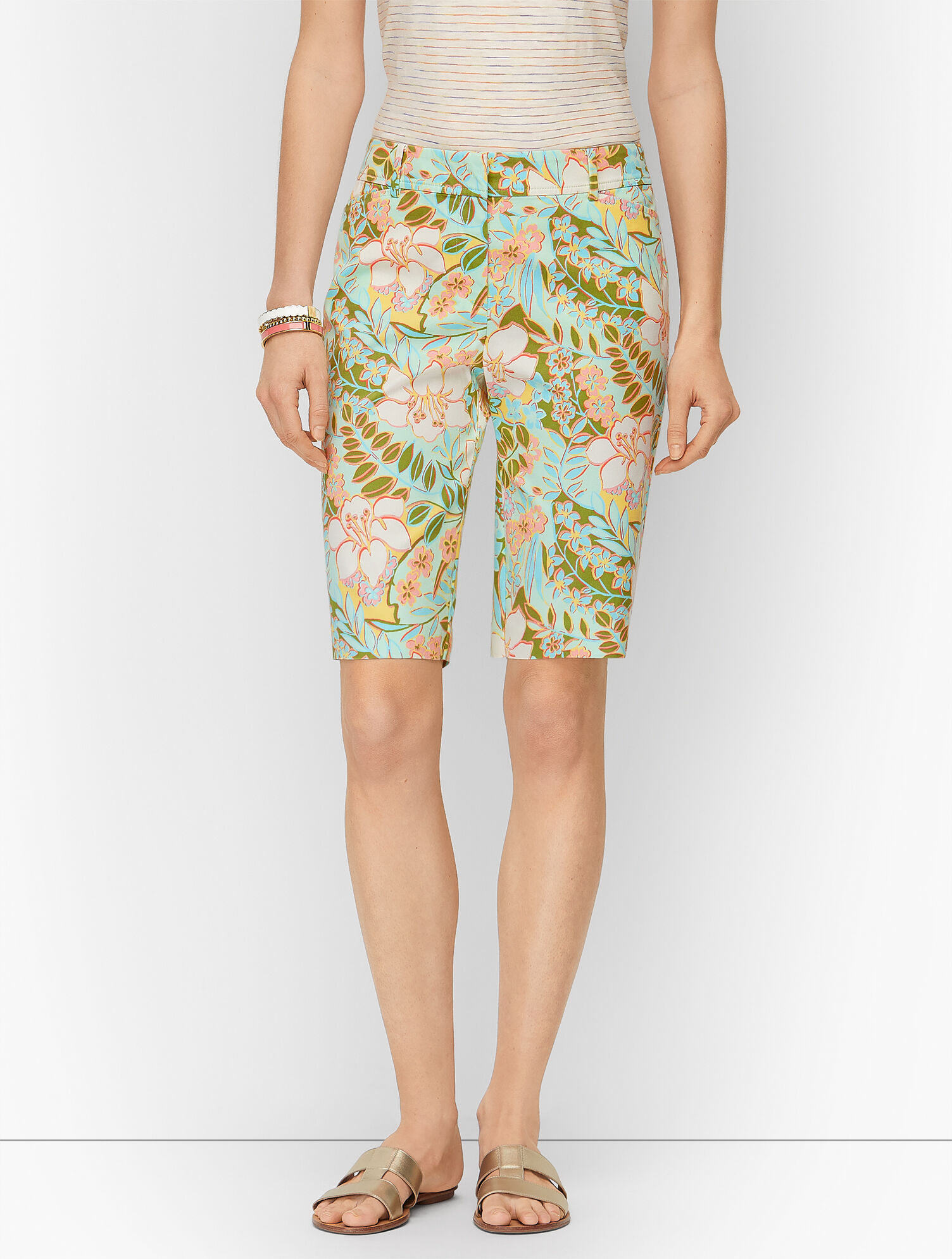 Perfect Shorts - 10.5" - Trailing Hibiscus