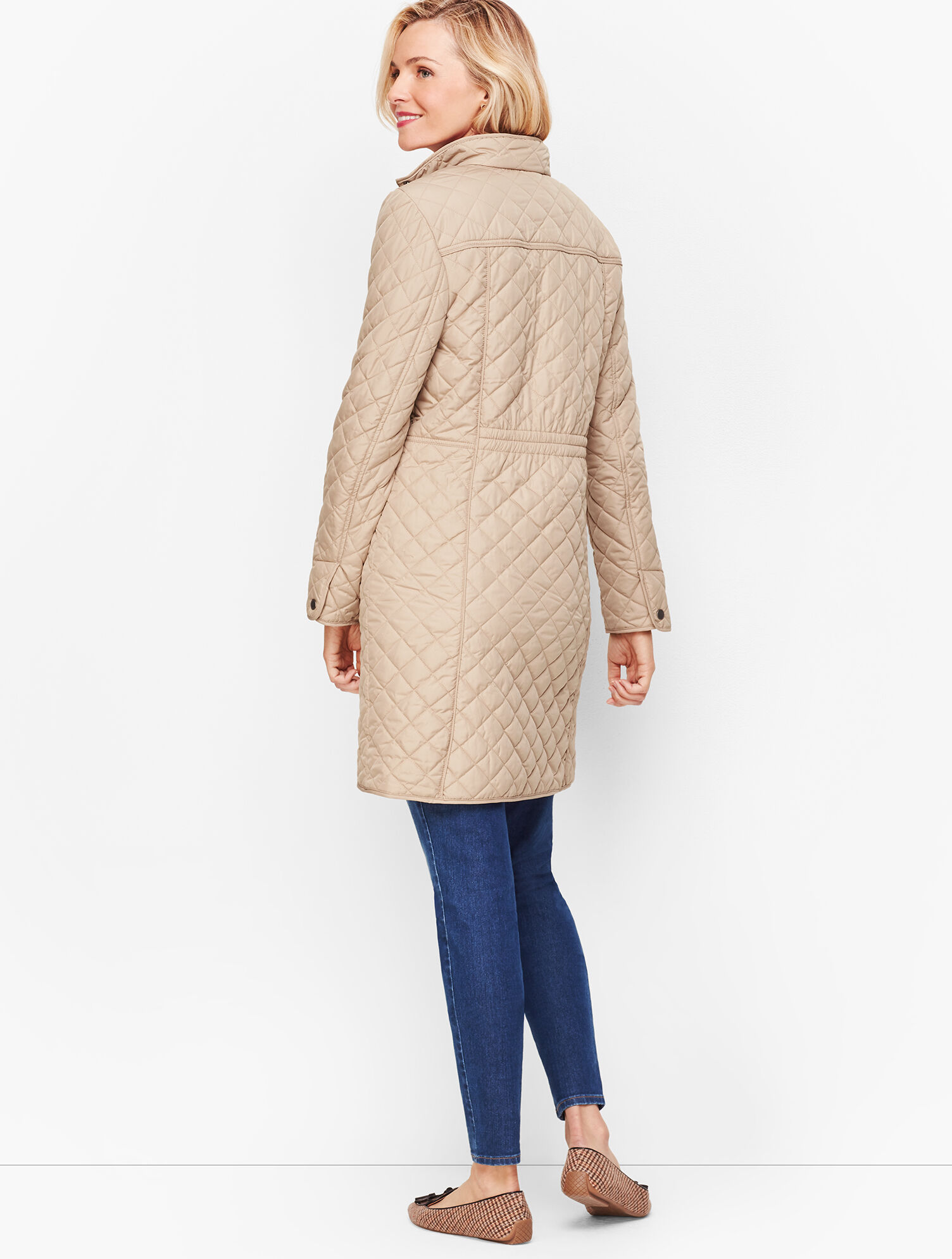 Long Quilted Coat