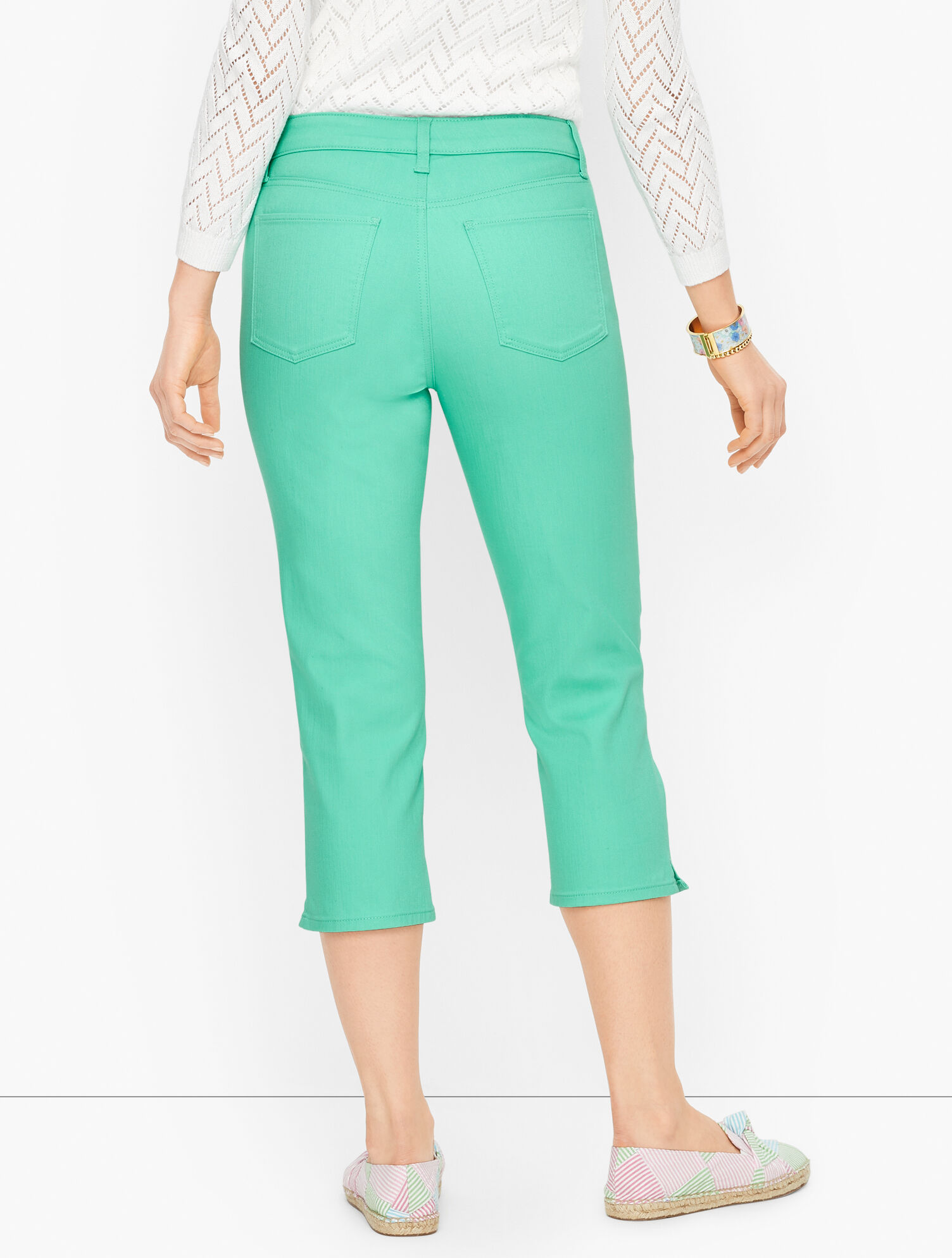 Pedal Pusher Jeans - Solid