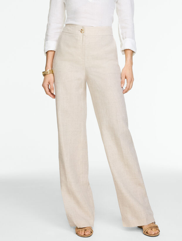Linen Wide Leg Pants