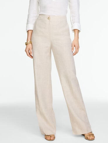 Linen Wide Leg Pants