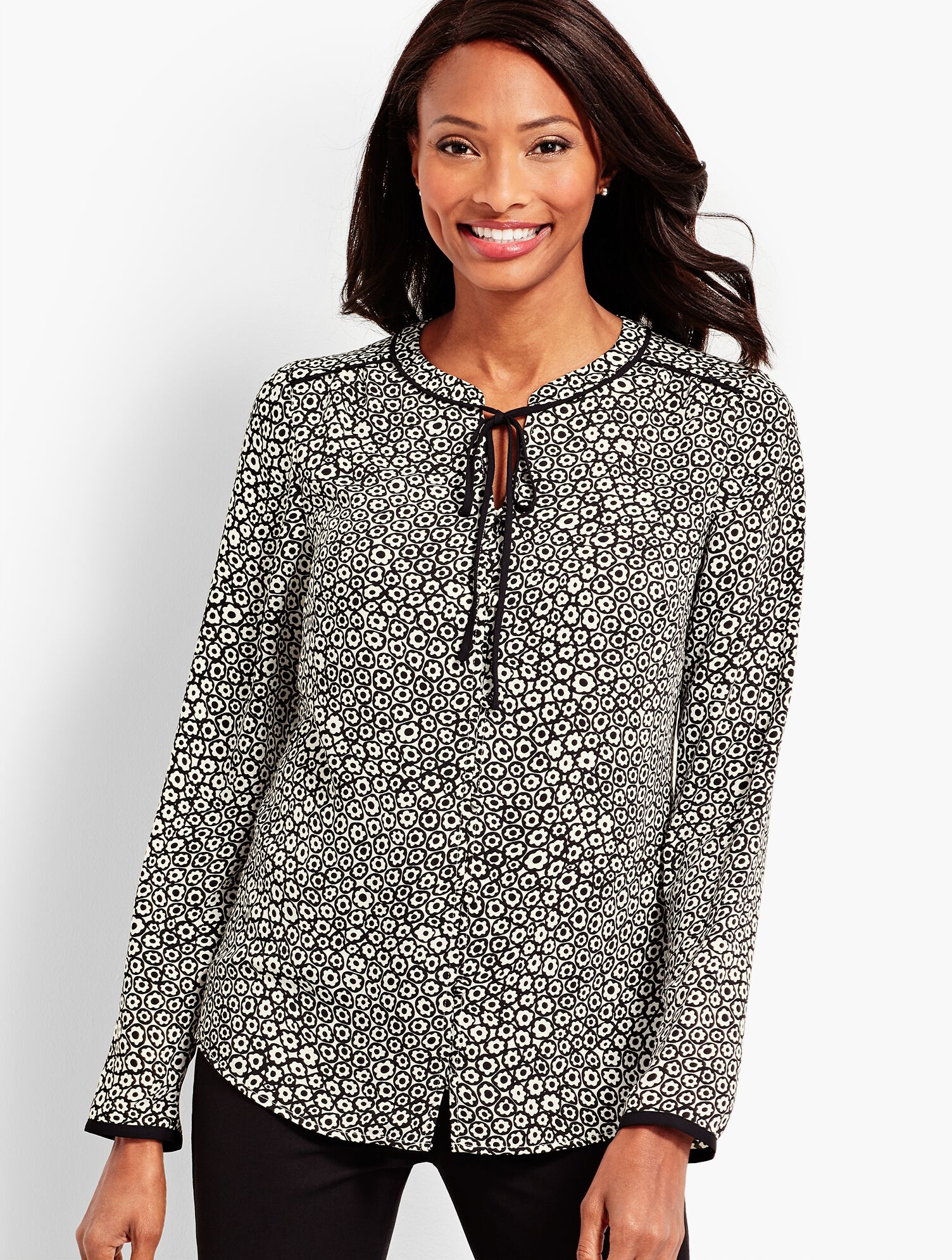 Bow-Tie Blouse | Talbots