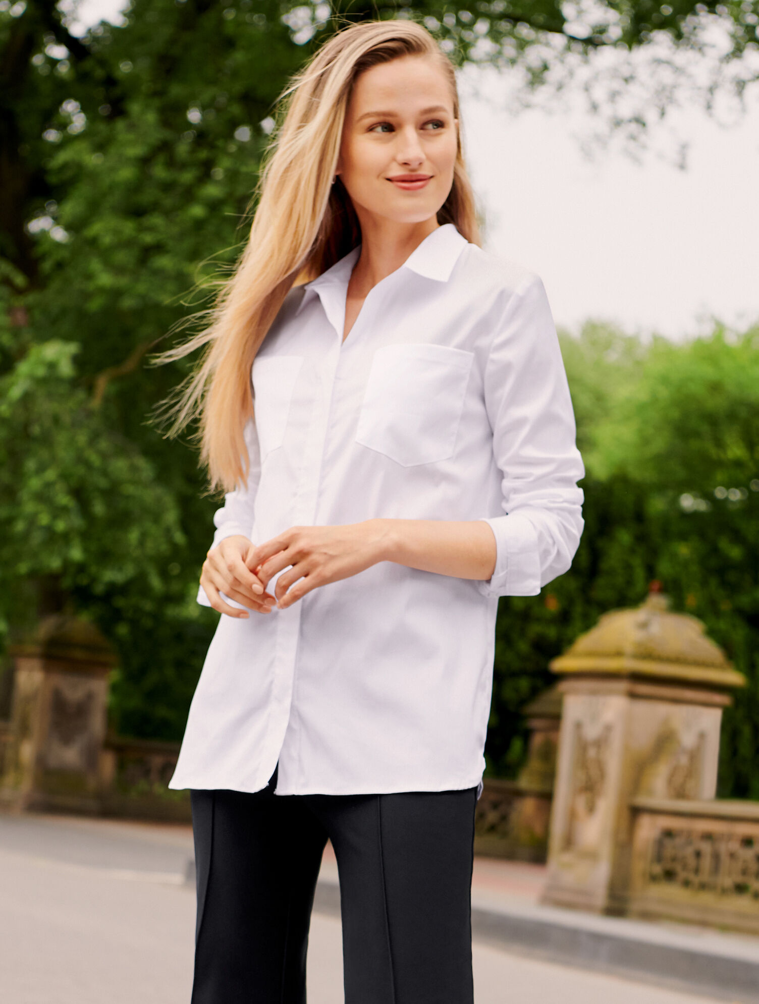 Talbots Tunic Cotton Blend Tunic | Talbots