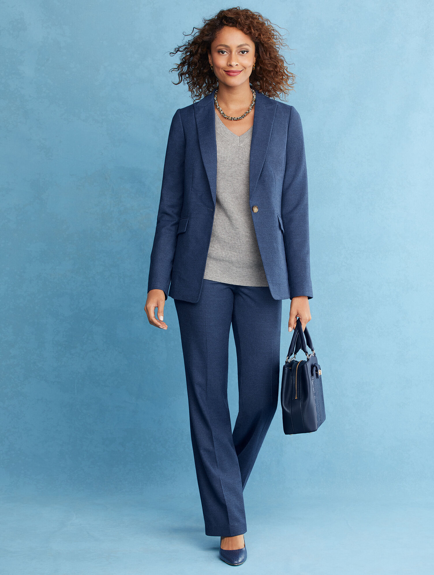 Luxe Italian Flannel Blazer