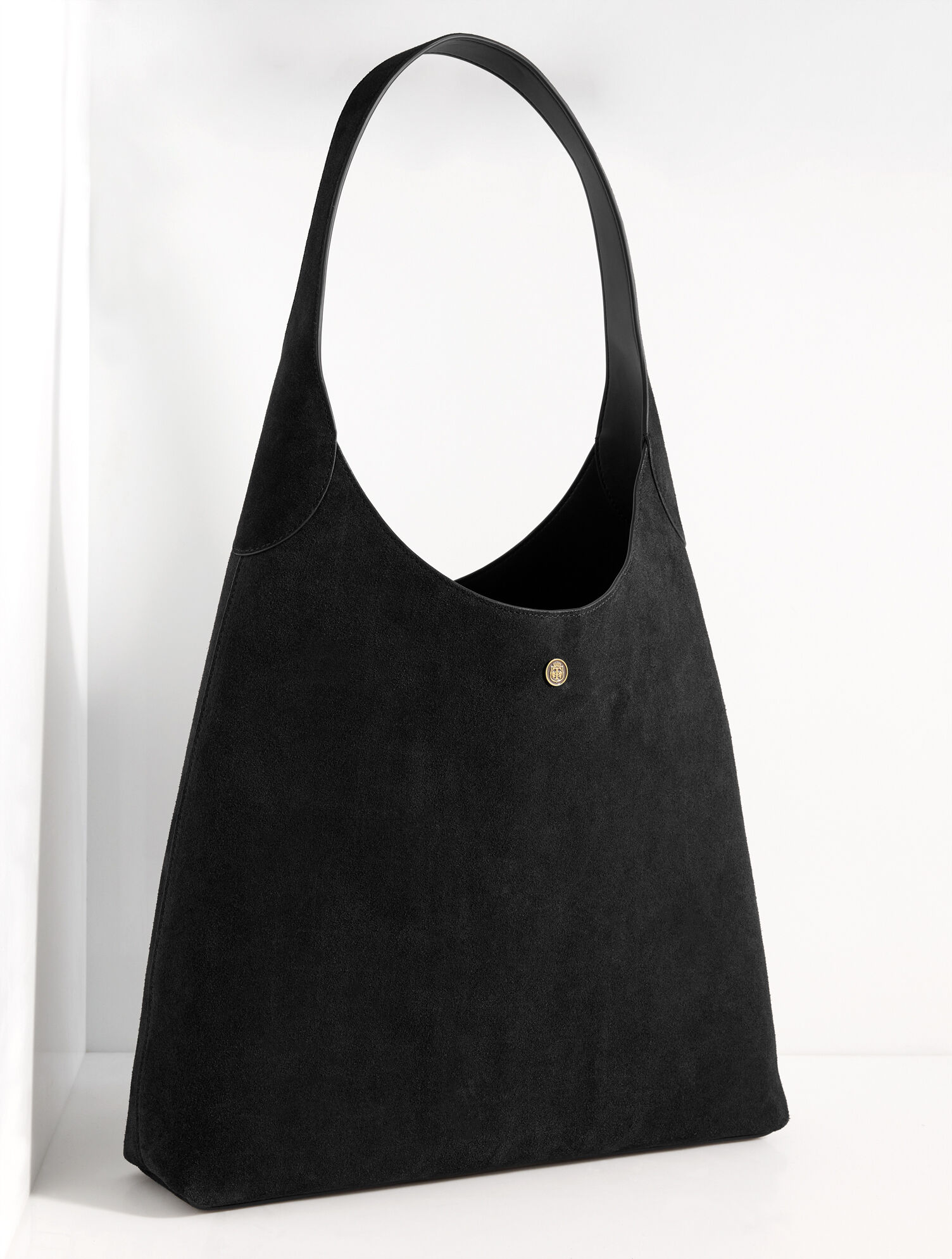 Hayden Suede Large Hobo Bag