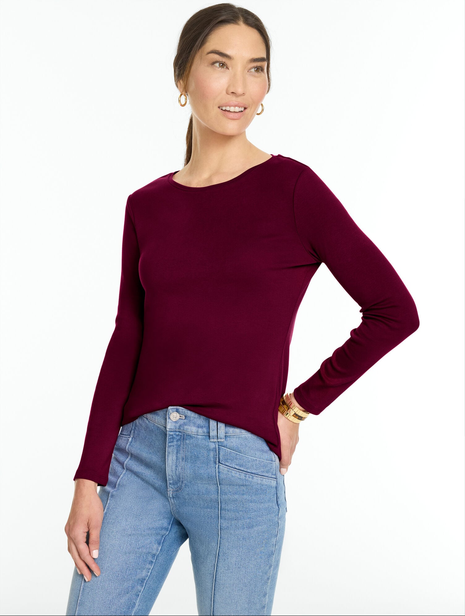 Long Sleeve Crewneck Tee