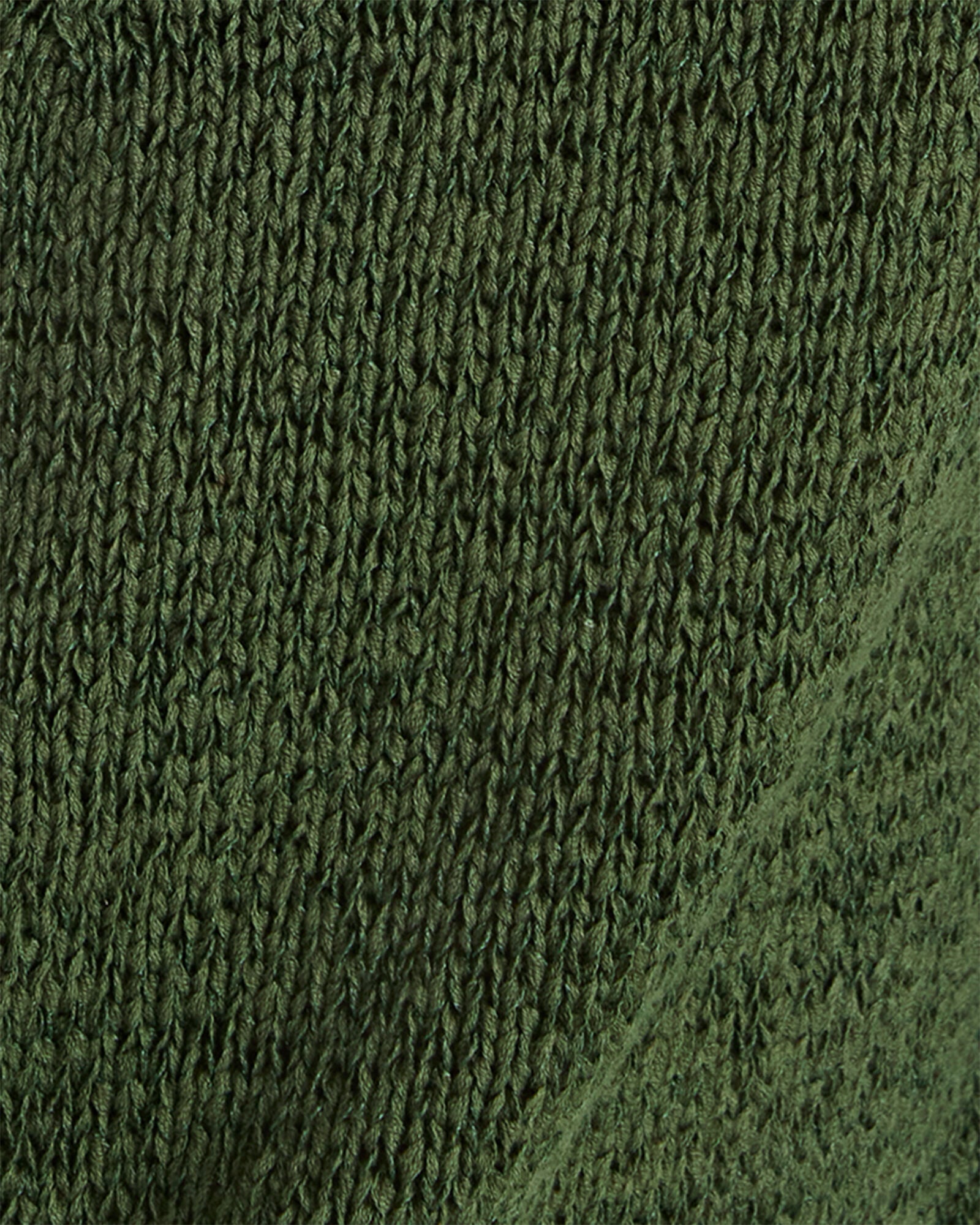 Cotton Blend Tape Yarn V-Neck Sweater