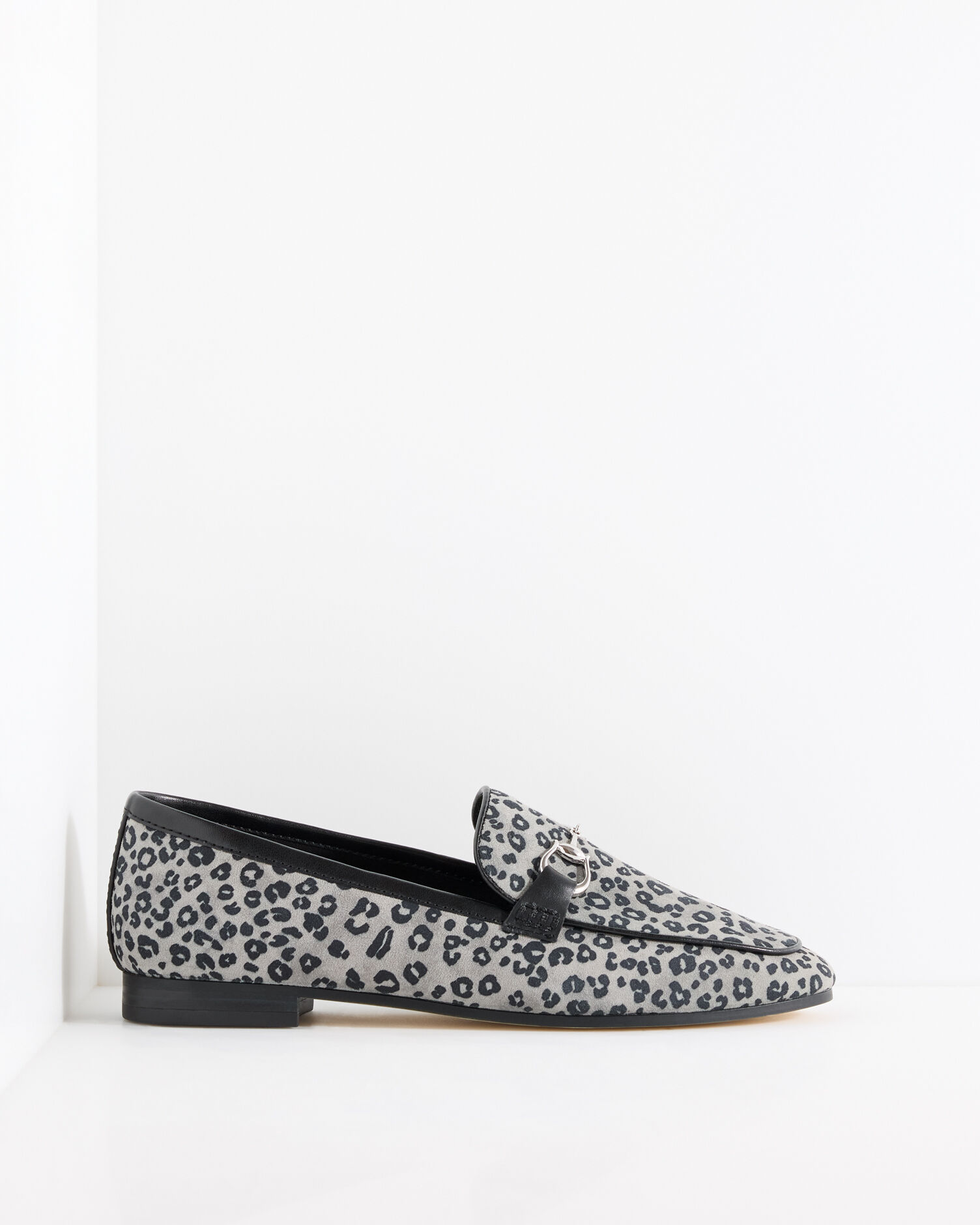 Katelyn Bit Suede Loafers  - Leopard - thumbnail 3