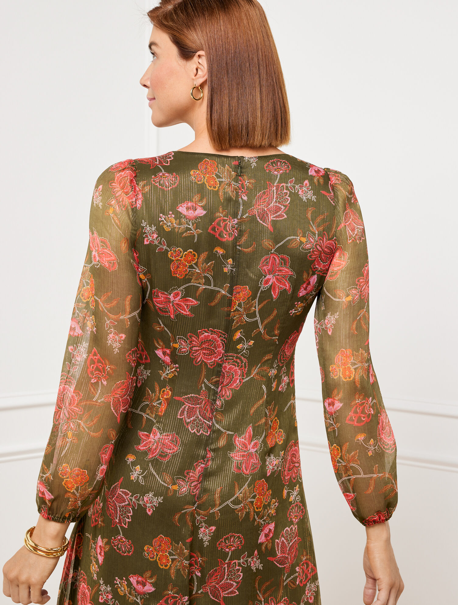 Midi Dress - Graceful Floral | Talbots