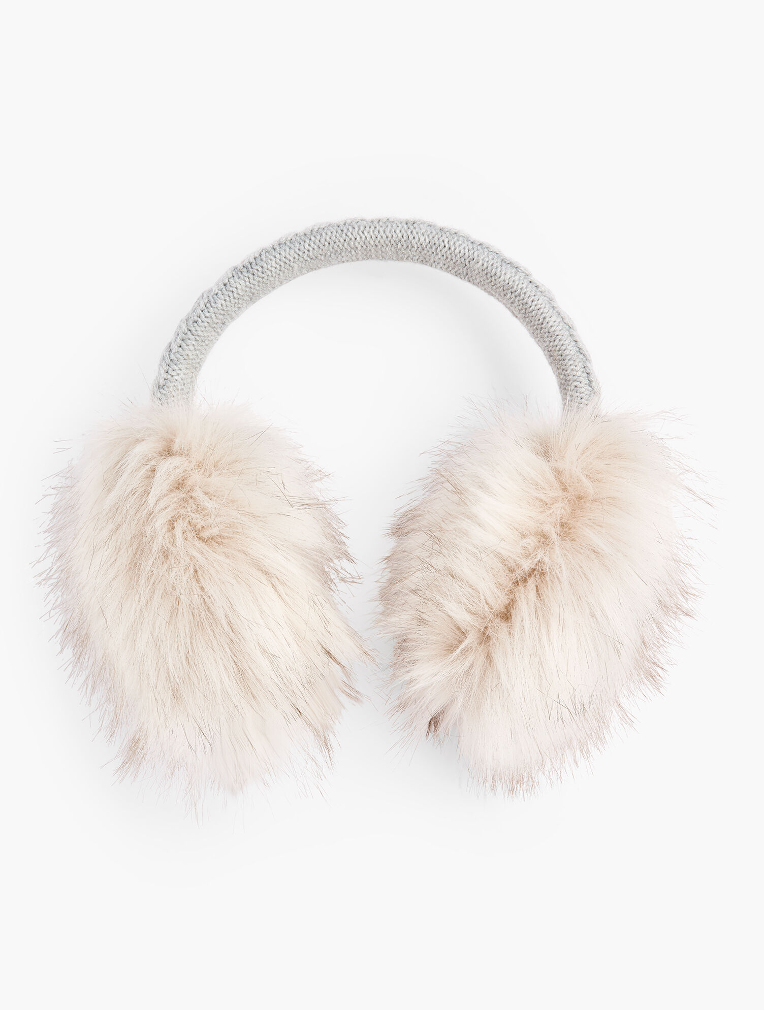 Cable Knit Ear Muffs Talbots