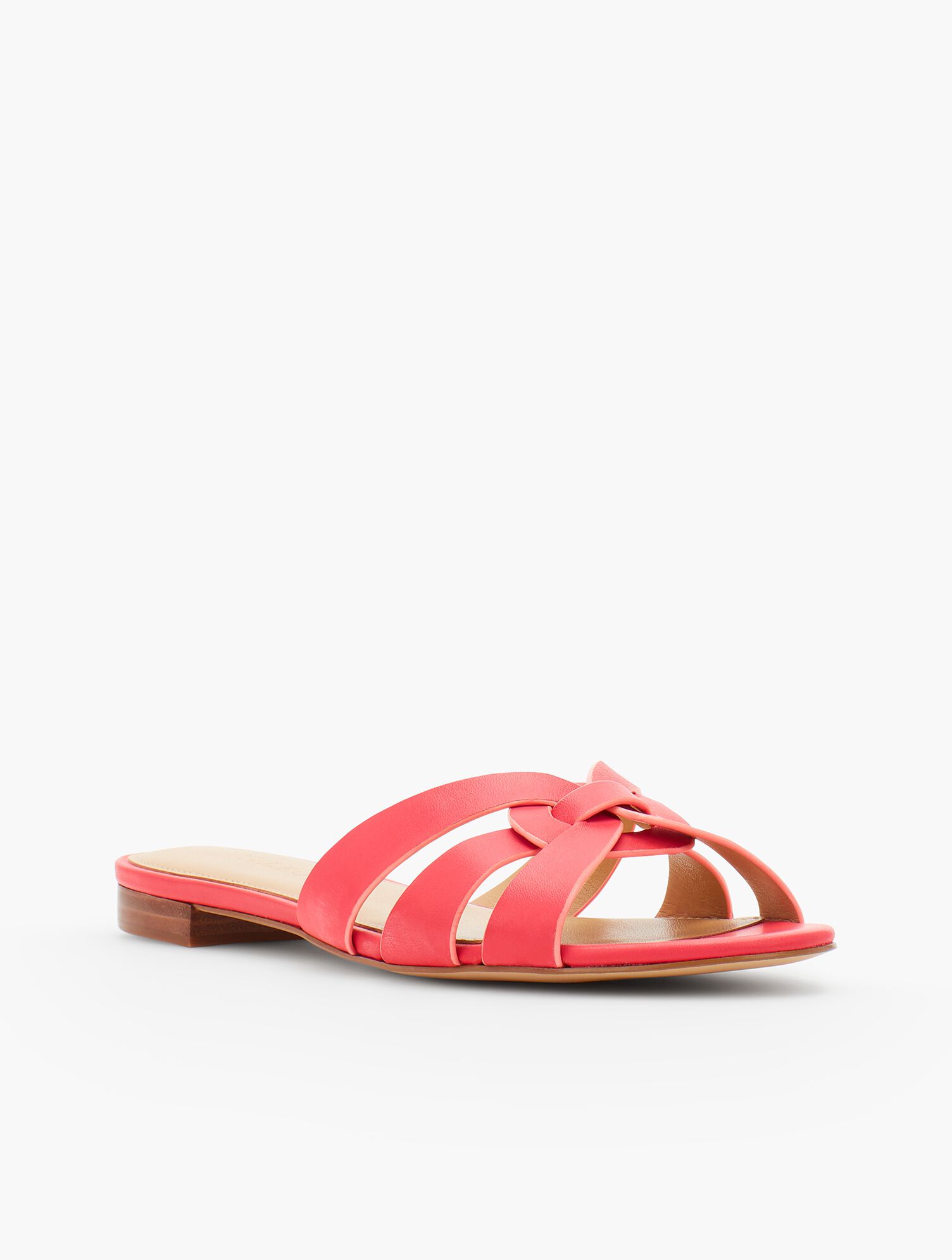 Keri Vachetta Slip-On Sandals | Talbots