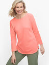 Textured Dropped Shoulder Pullover