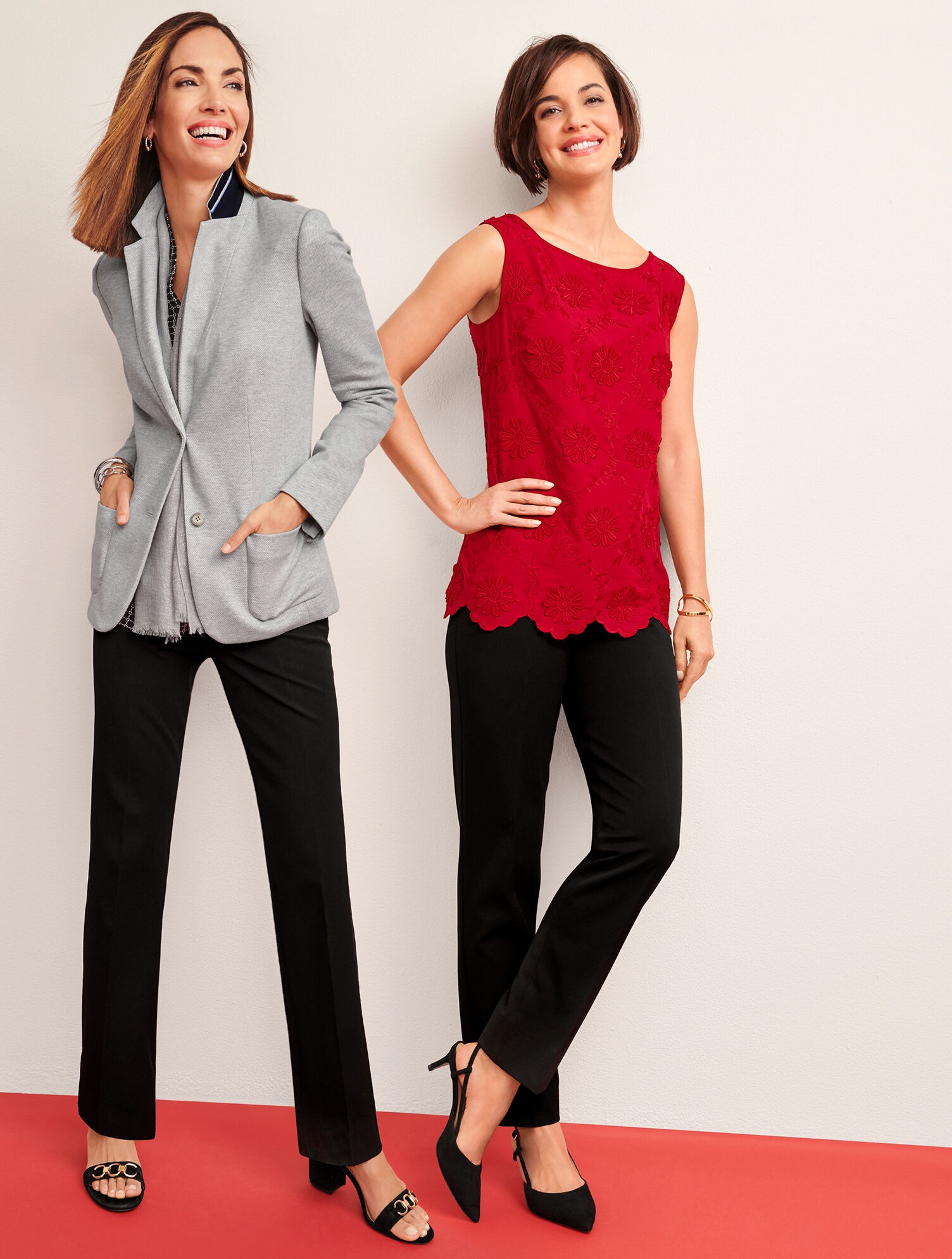 Refined Bi-Stretch Barely Boot Pants