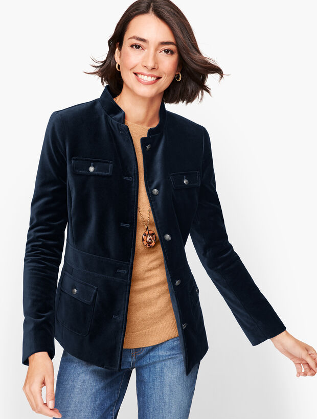 Velvet Band Jacket