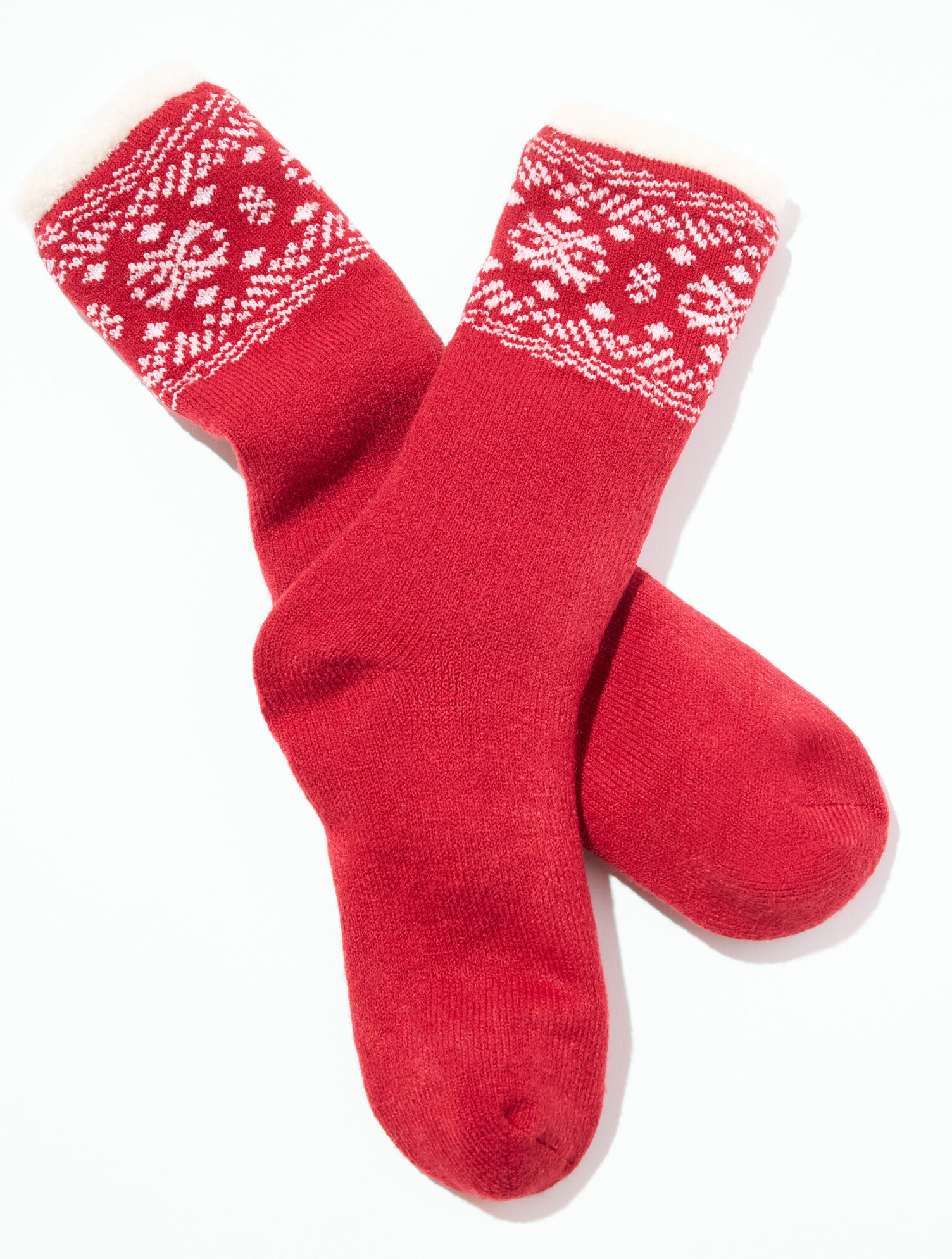 Mountain Fair Isle Cozy Trouser Socks