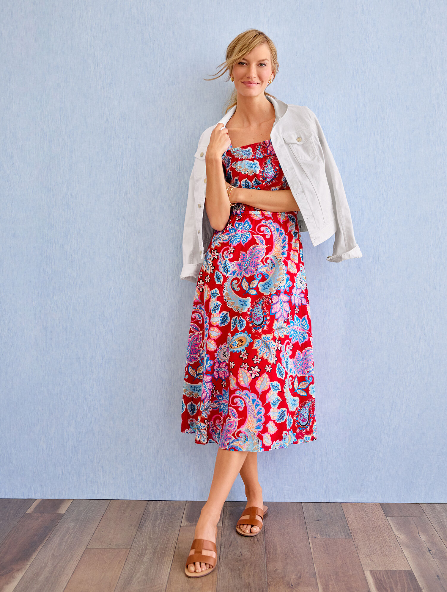 Fit &amp; Flare Dress - Fantastic Paisley