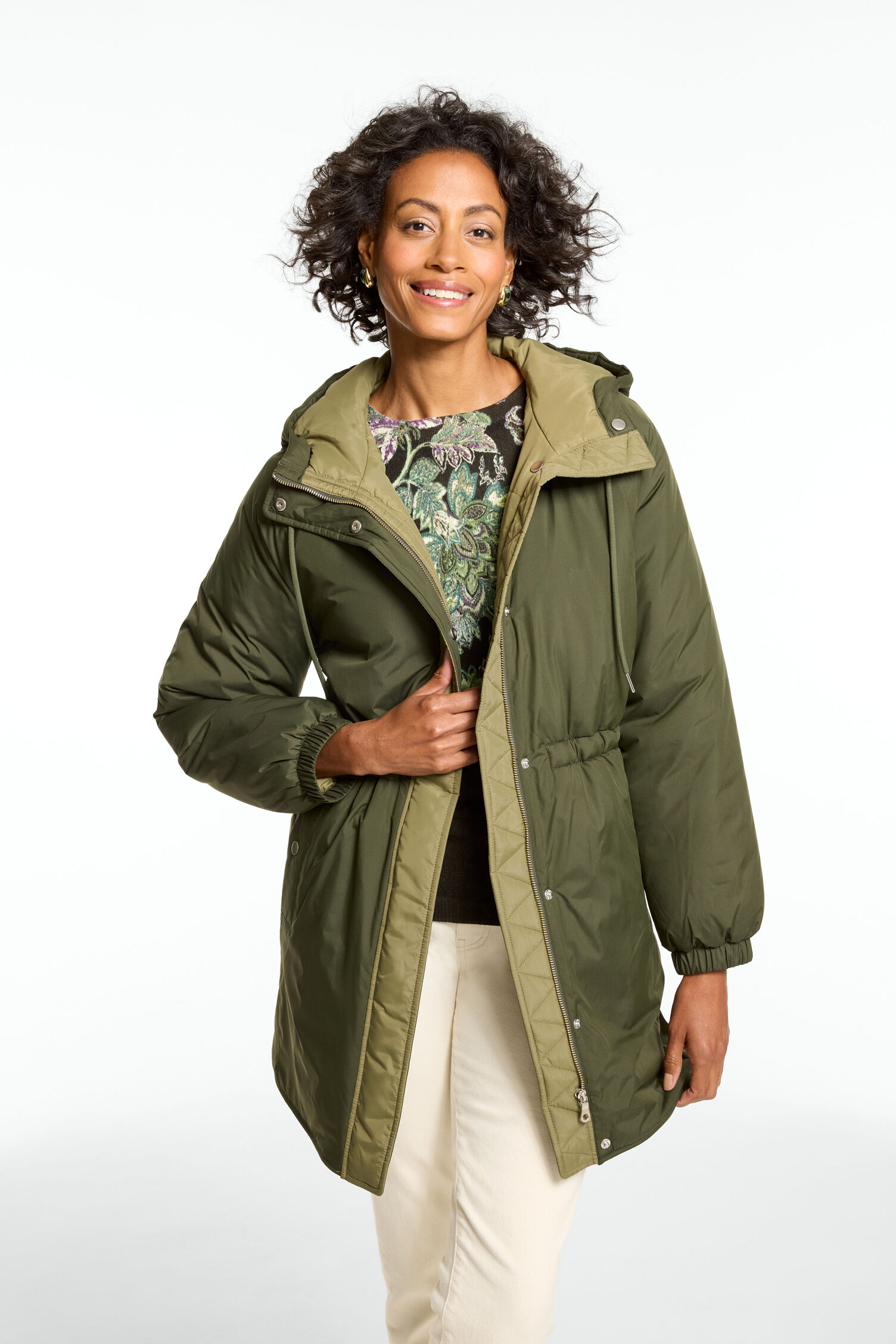Parka Jacket - Shadow Stripe